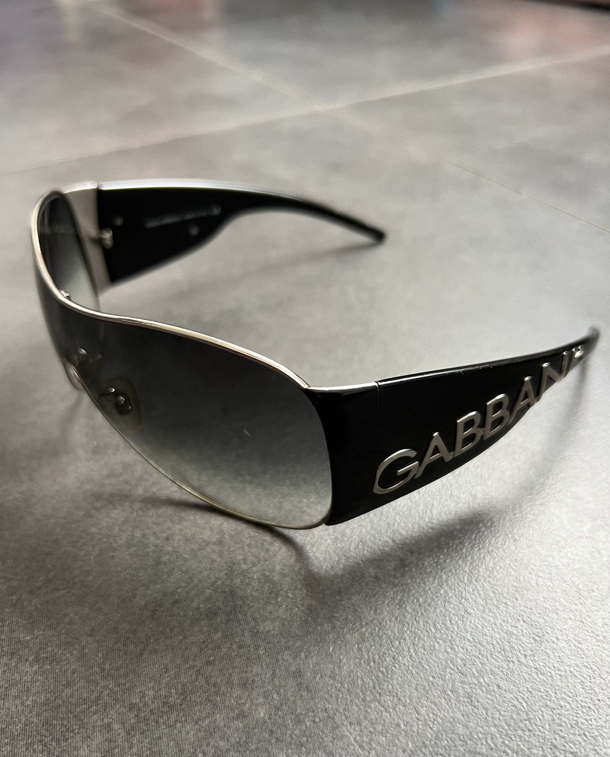 Vintage Dolce Gabbana Masked shield sunglasses