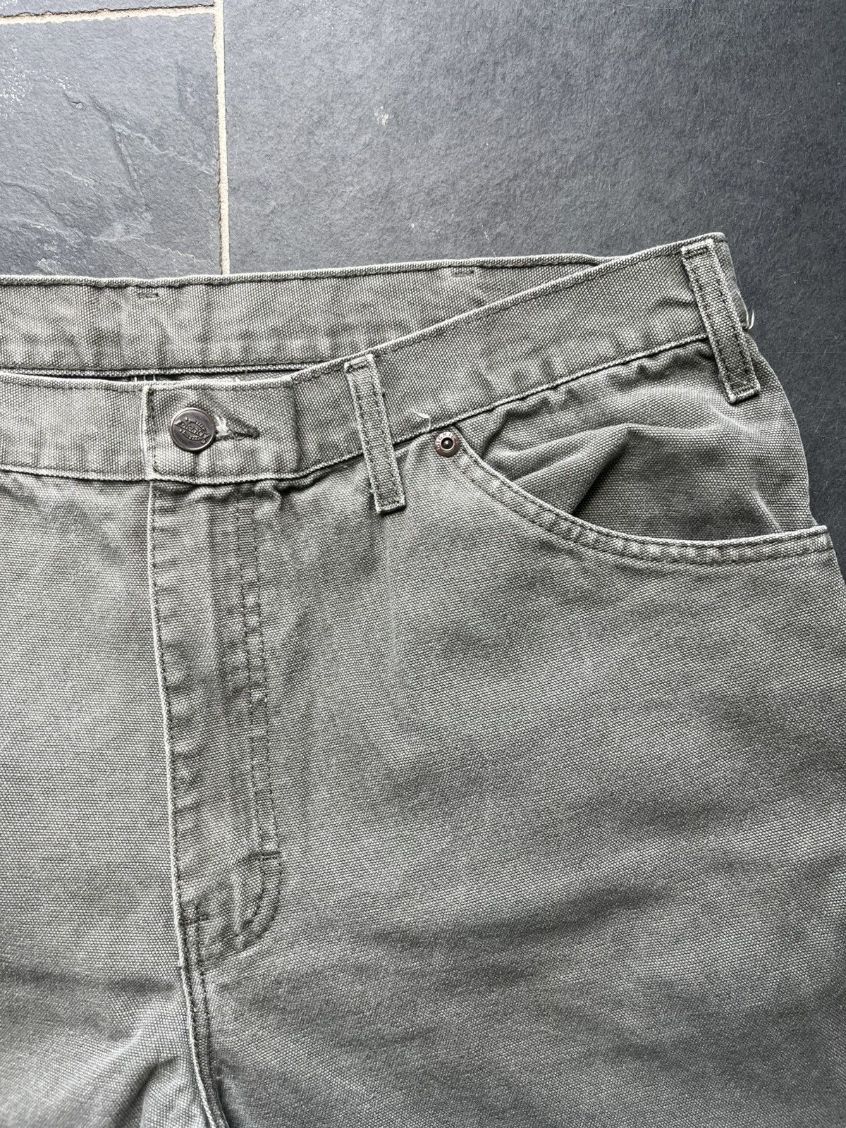 Dickies Olive Green Dickies Work Pants Size US 36 / EU 52 - 2 Thumbnail