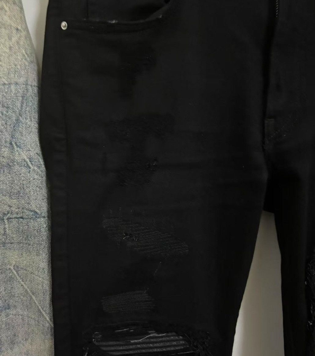 Amiri Amiri16og first generation Mx1 split leather jeans 2412- Size US 28 / EU 44 - 4 Thumbnail