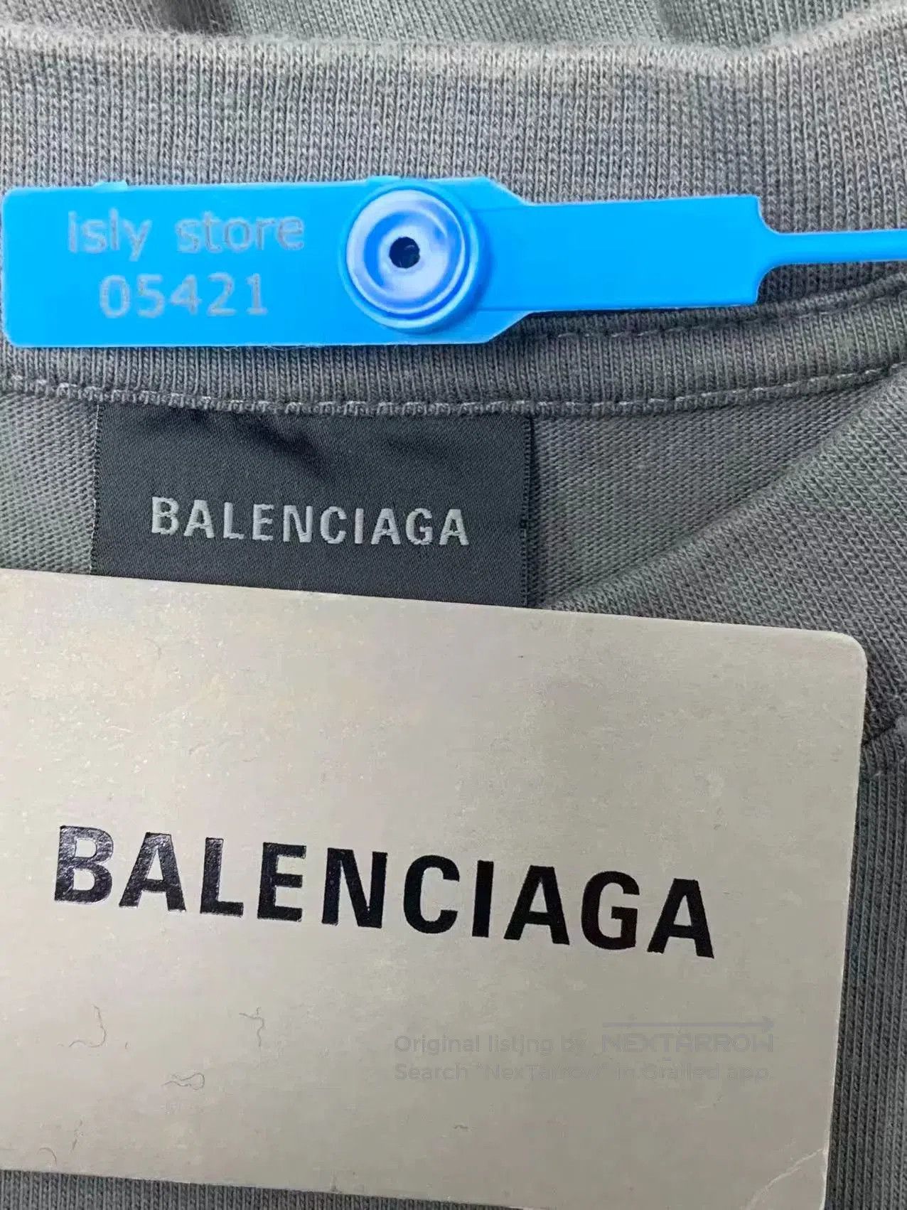 Balenciaga Balenciaga Crewneck Straight Fit Print Short Sleeve. Size US S / EU 44-46 / 1 - 4 Thumbnail