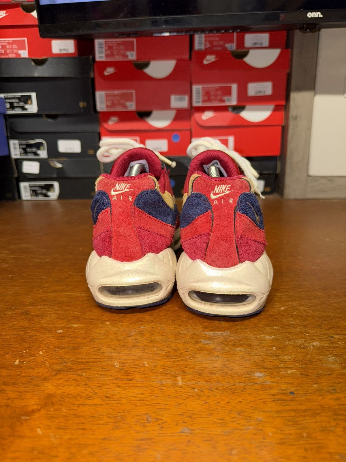 Nike Nike Air Max 95 Premium Red Crush size 8 Size US 8 / EU 41 - 6 Thumbnail