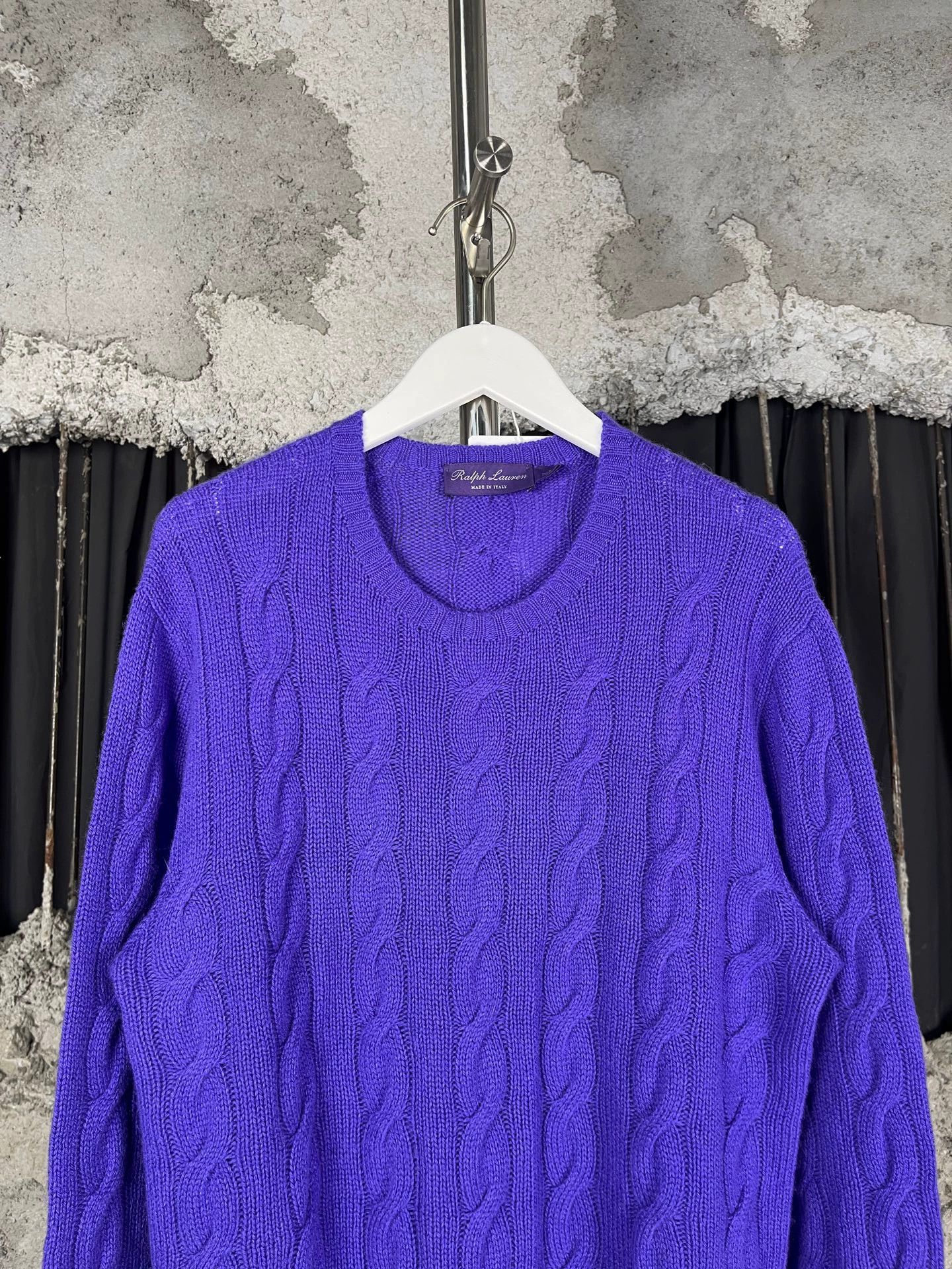 Polo Ralph Lauren Ralph Lauren Purple Label Cable Knit Sweater S New Size US S / EU 44-46 / 1 - 3 Thumbnail