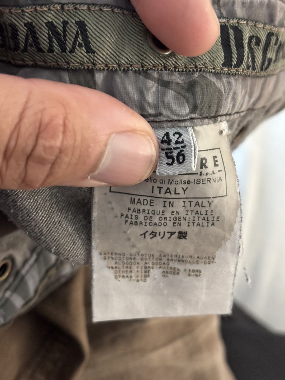 Dolce & Gabbana Ss03 brown dolce & gabbana cargo pants Size US 40 / EU 56 - 15 Thumbnail
