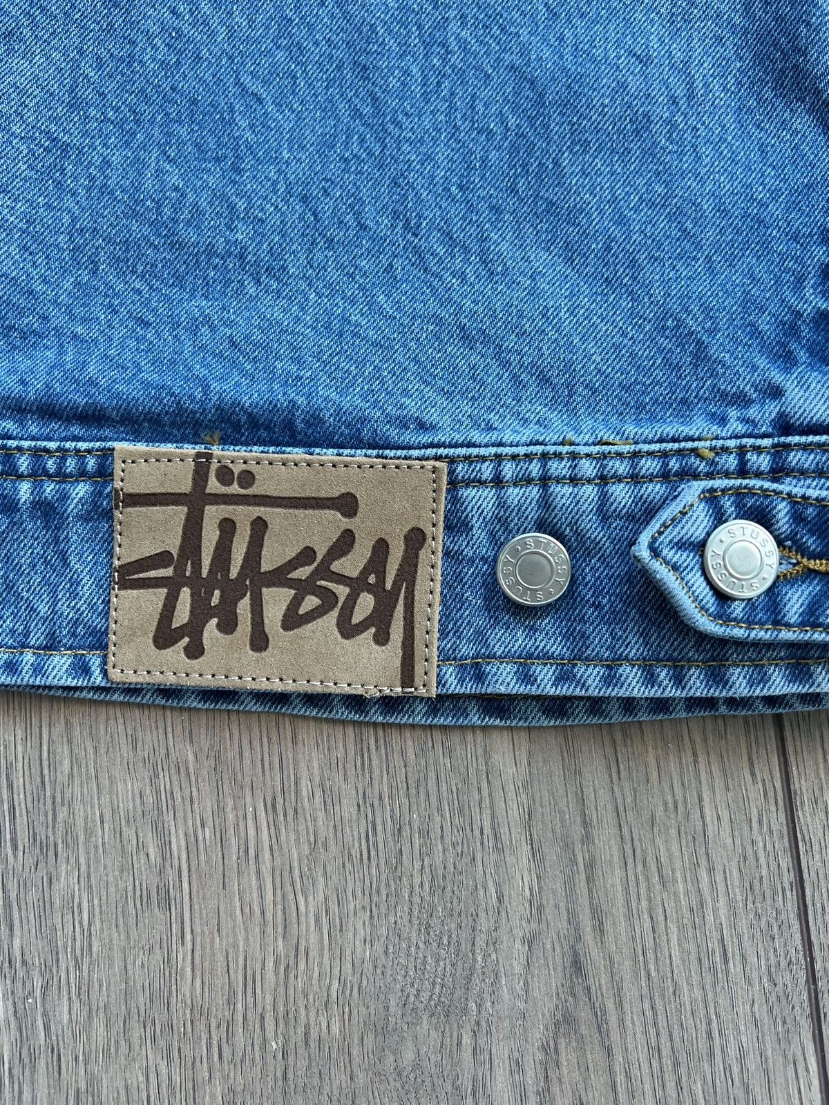 NOMA t.d × Stussy Stussy x Noma t.d. Denim Zip Work Jacket Blue XL Size US XL / EU 56 / 4 - 13 Thumbnail