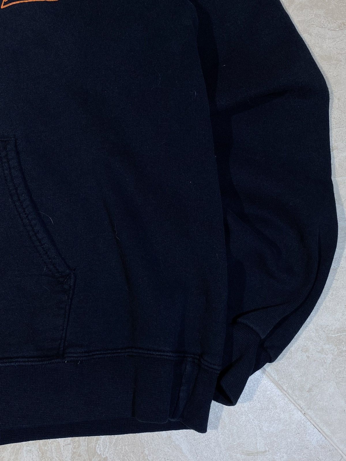 Thrasher × Vintage Vintage Thrasher y2k streetwear style distressed hoodie Size US S / EU 44-46 / 1 - 6 Thumbnail