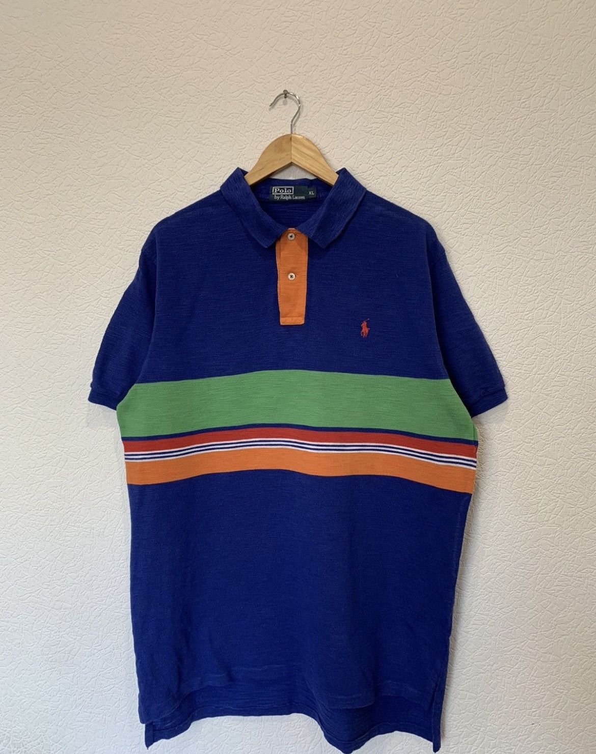 Ralph Lauren Vintage Polo Ralph Lauren Rugby Racing Tee shirt Y2K style Size US XL / EU 56 / 4 - 1 Thumbnail
