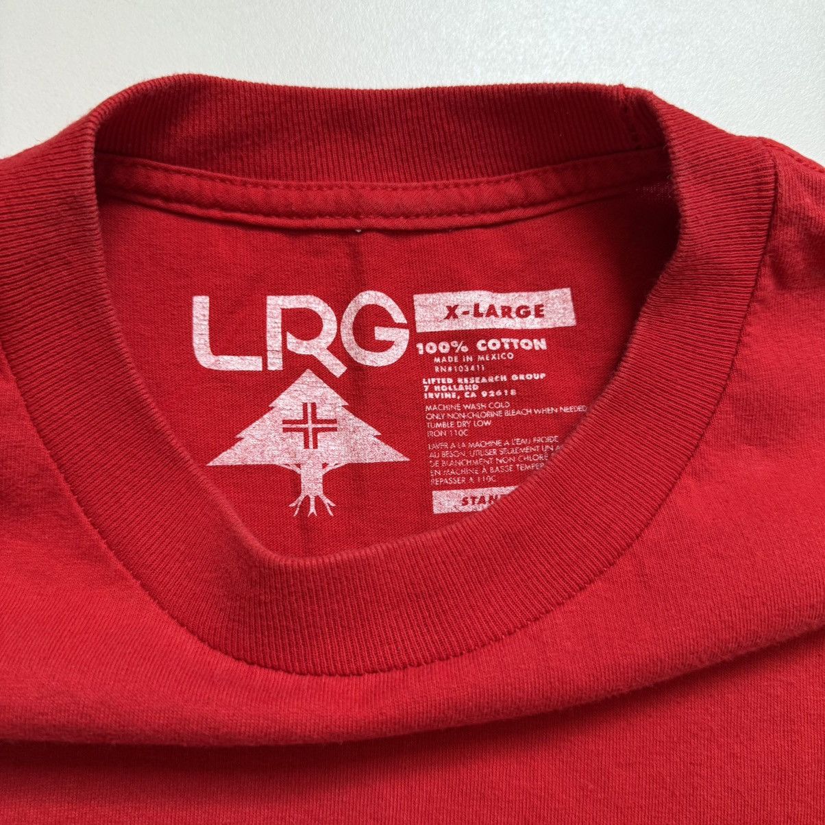 LRG × Vintage Vintage Y2K LRG Tribal T-Shirt Size US XL / EU 56 / 4 - 5 Thumbnail