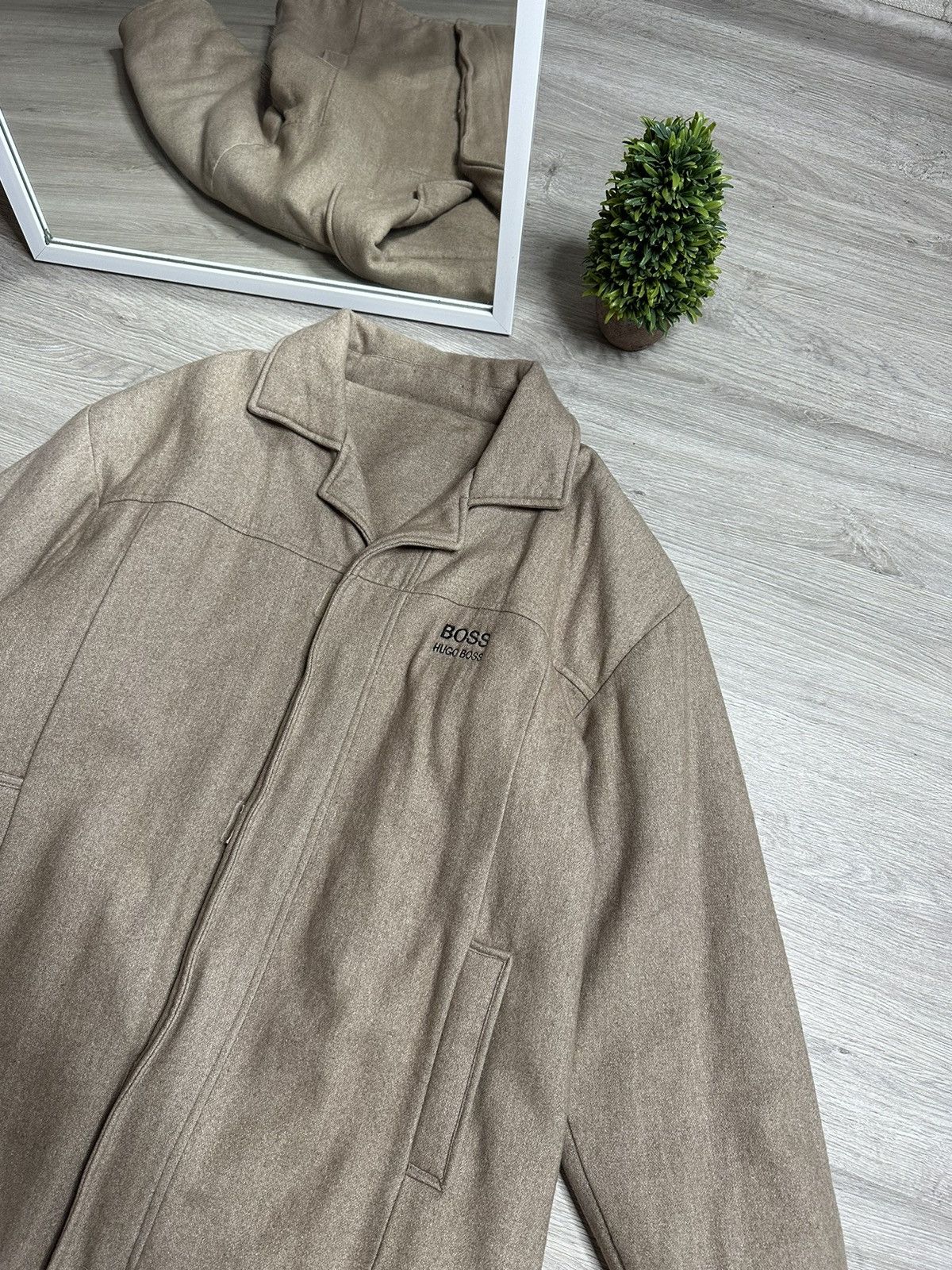 Hugo Boss Hugo Boss Cashmere Wool Size US L / EU 52-54 / 3 - 2 Thumbnail