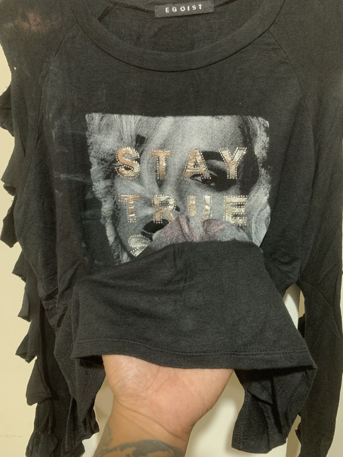 Other Japanese Egoist Poem Women Long Sleeve Tee SHIRT Size US S / EU 44-46 / 1 - 4 Thumbnail