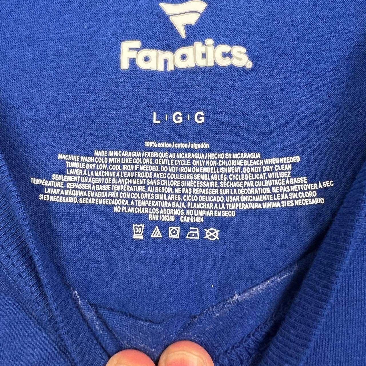 Other New York Giants Shirt Men Fanatics Short Sleeve Crew Neck L Size US L / EU 52-54 / 3 - 5 Thumbnail