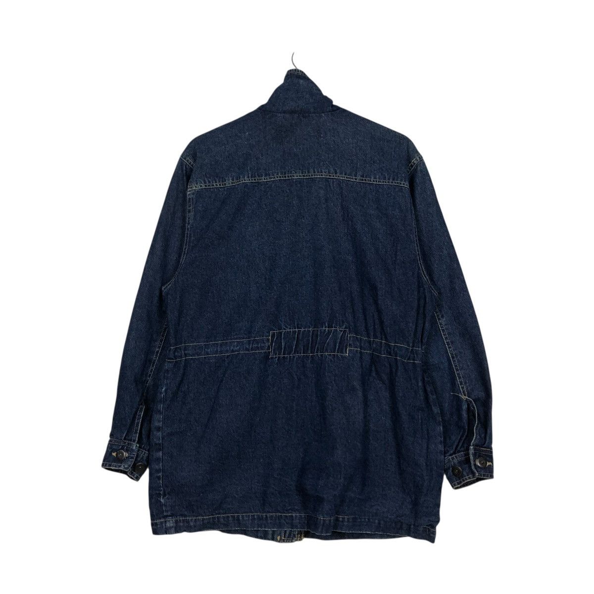 Japanese Brand 🔥VINTAGE BIKER DENIM JACKET BLANKET PACIFIC ISSEY MIYAKE Size US S / EU 44-46 / 1 - 11 Thumbnail