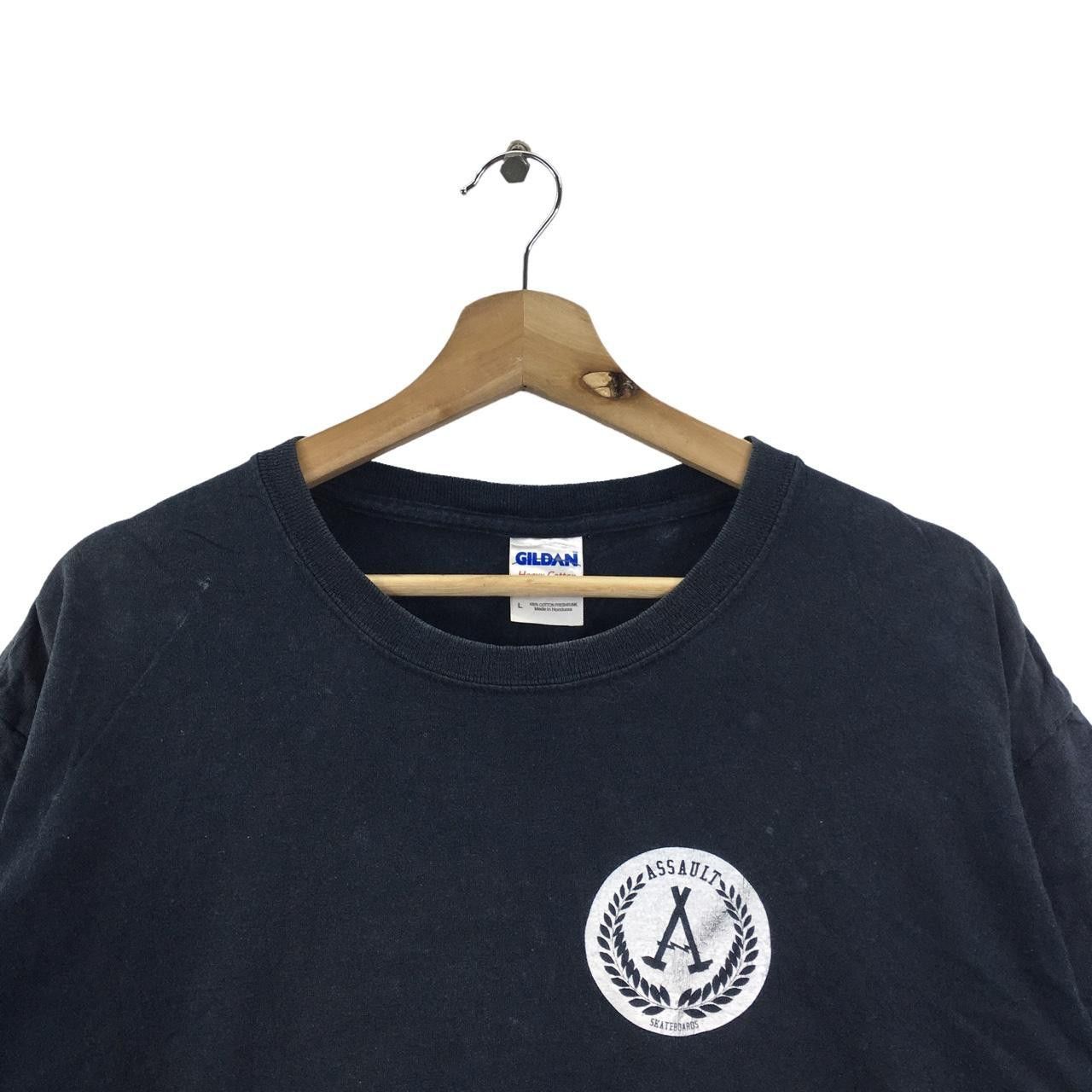 Vintage Vtg ASSAULT SKATEBOARDS CALIFORNIA Tee Shirt Skate Culture Size US L / EU 52-54 / 3 - 3 Thumbnail