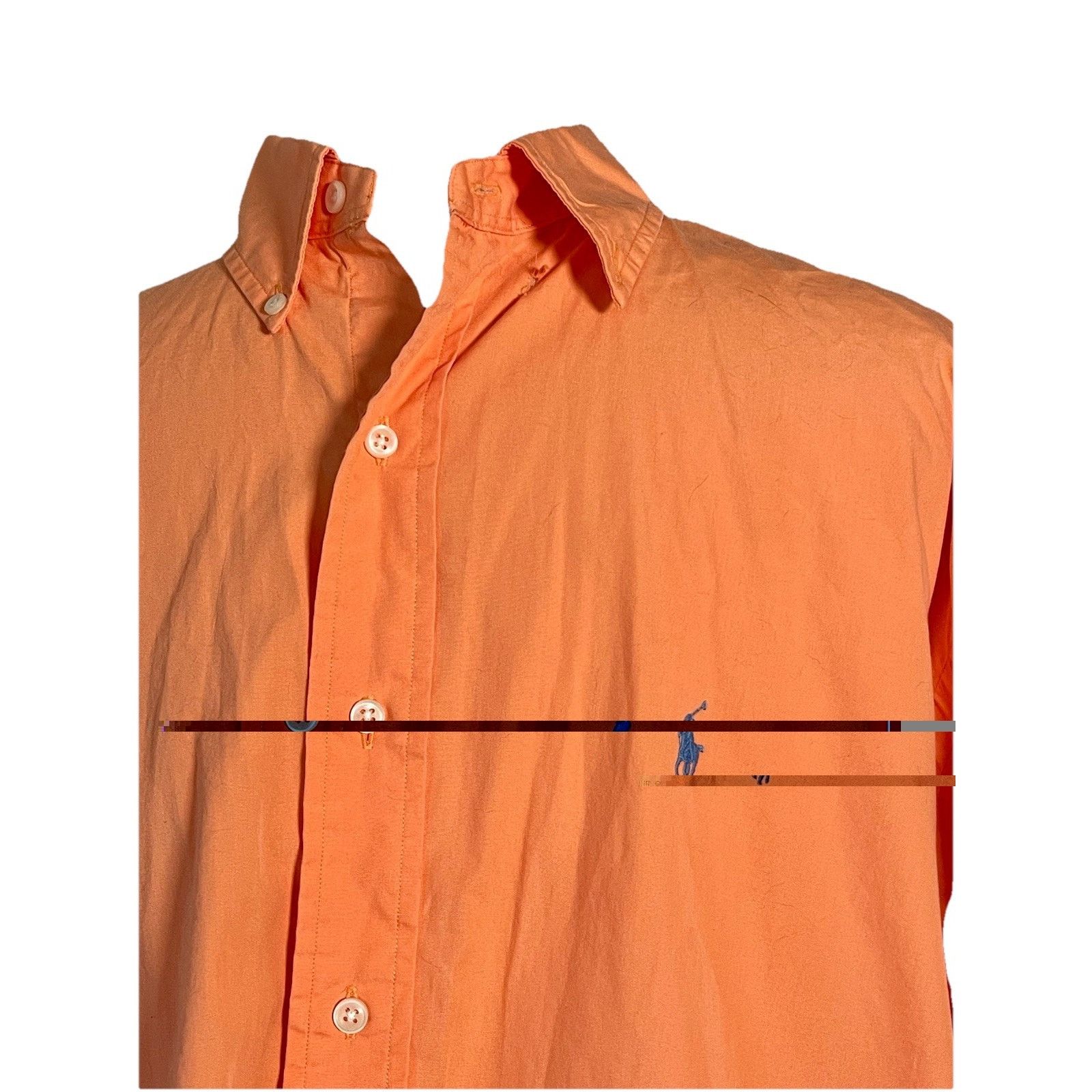 Ralph Lauren Ralph Lauren men's Salmon short sleeve button down Blake L Size US L / EU 52-54 / 3 - 2 Thumbnail