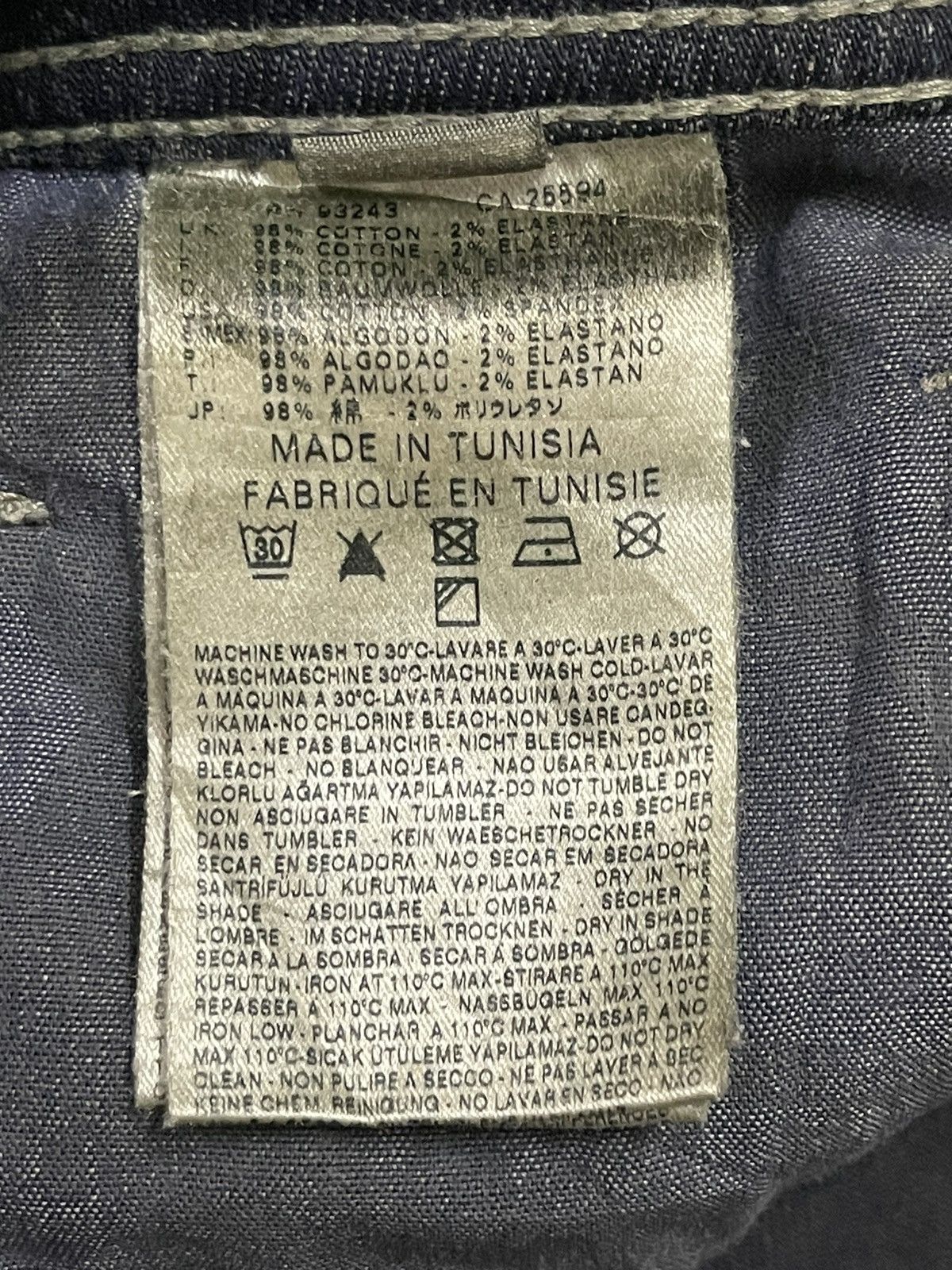 Diesel Black Gold Vintage Diesel Black Gold Faded Wash Style Jeans Size US 36 / EU 52 - 12 Thumbnail