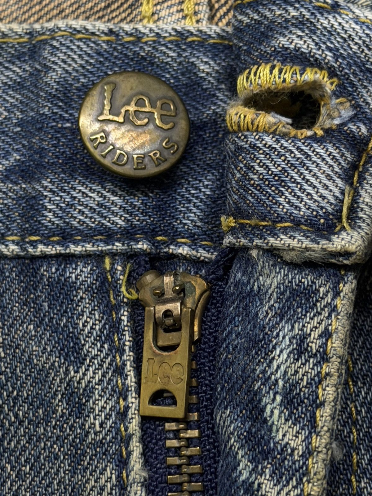 Lee Vintage Lee Riders Japan Denim Jeans |Relaxed Straight | W30 Size US 30 / EU 46 - 14 Thumbnail
