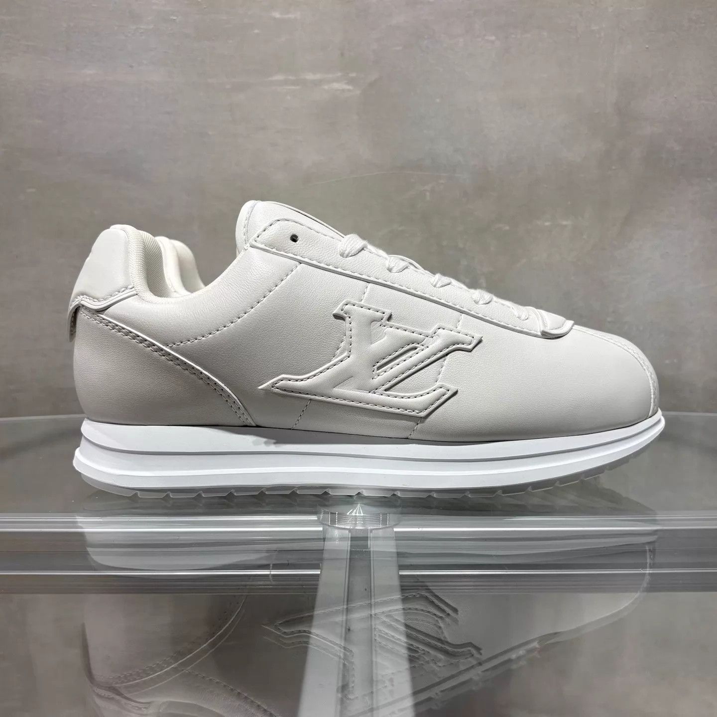 Louis Vuitton LV x Nigo Buttersoft White Sneaker UK8 New with Box Size US 8 / EU 41 - 4 Thumbnail