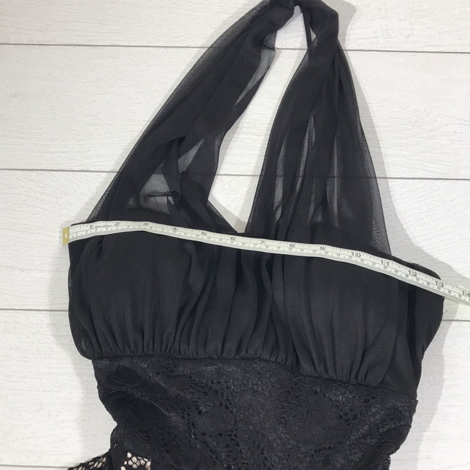 Other FE Forever Black Lace Halter Dress Medium Size M / US 6-8 / IT 42-44 - 6 Thumbnail