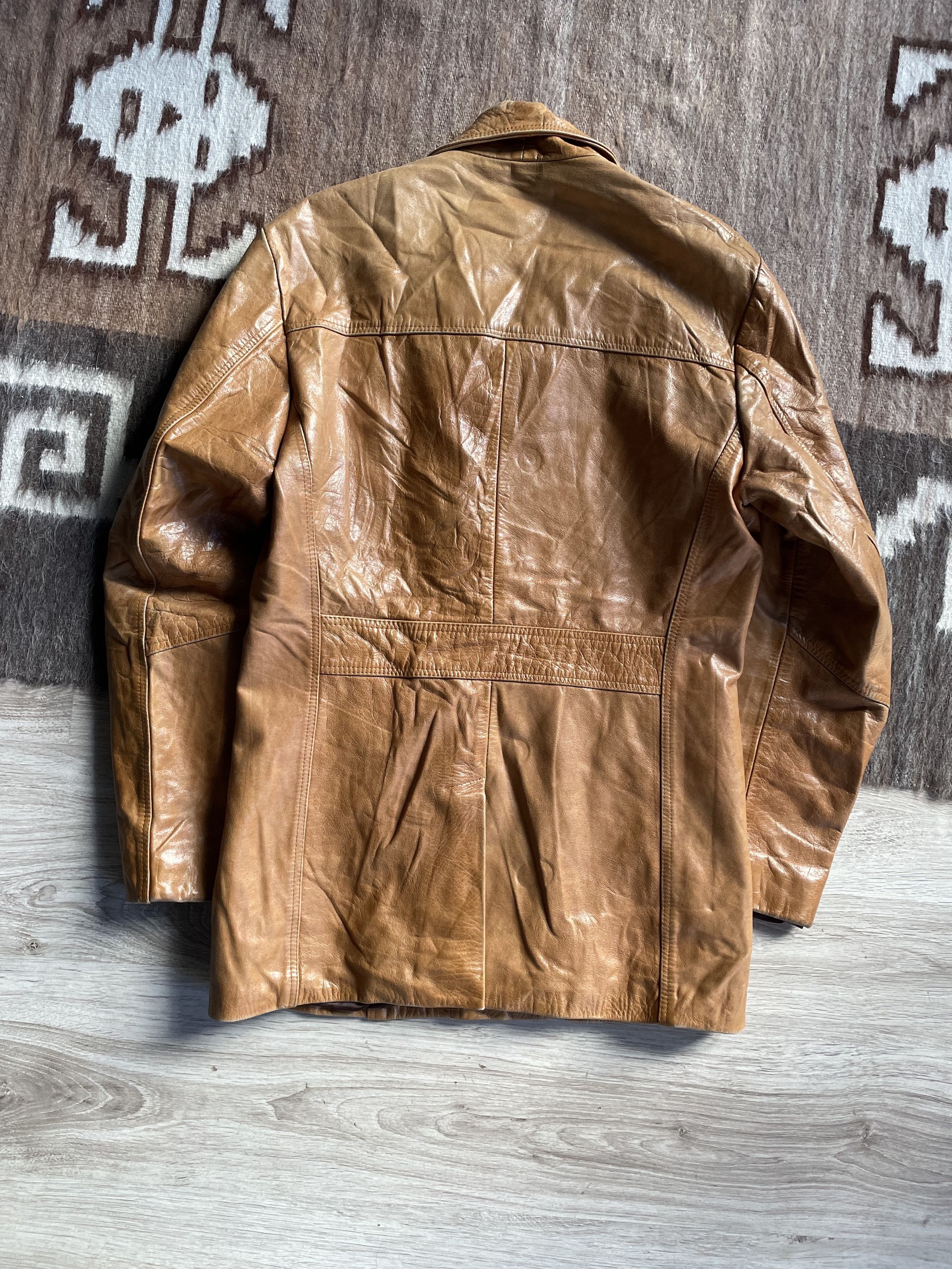Vintage Vintage Leather UK Made Leather Jacket 7926AC Size US S / EU 44-46 / 1 - 5 Thumbnail