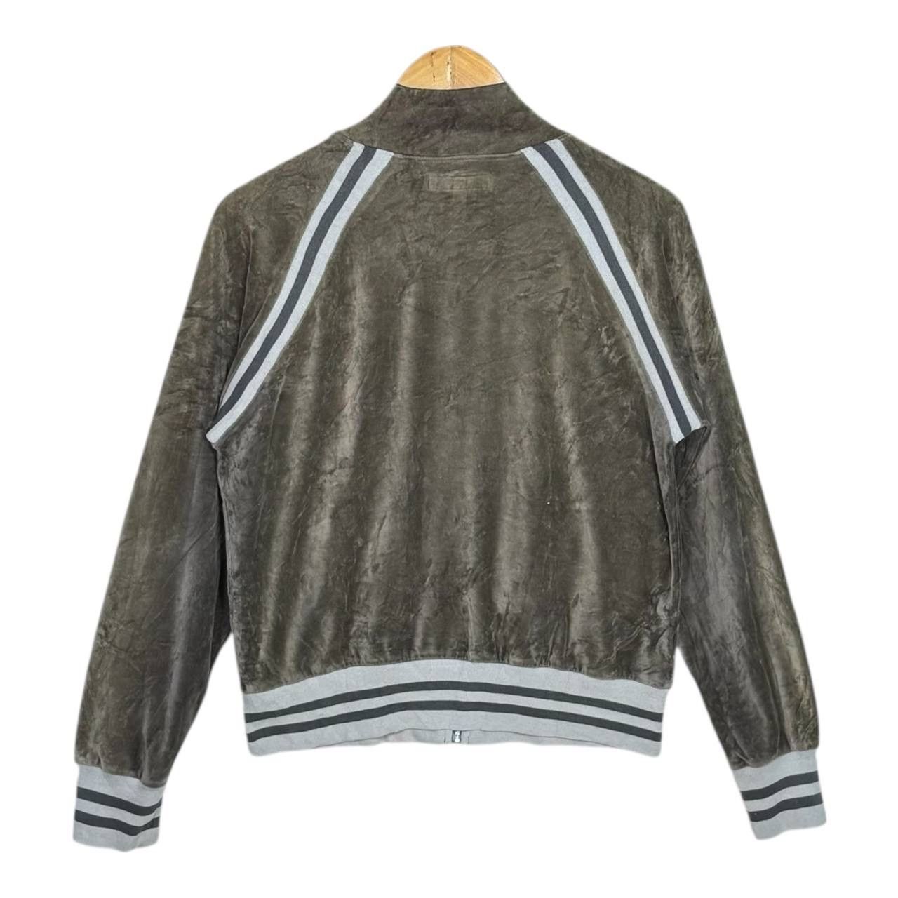 Katharine Hamnett London Hamnett London Velour Track Jacket Size M Vintage 90s Japan Size US M / EU 48-50 / 2 - 2 Thumbnail