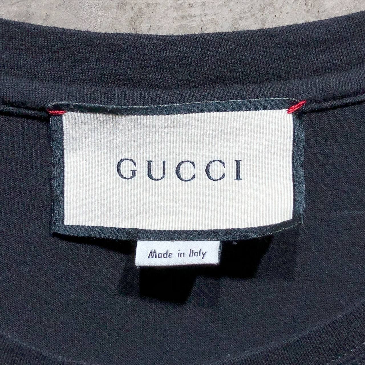 Gucci Gucci L’Aveugle Par Amour tiger embroidered tee Size US S / EU 44-46 / 1 - 6 Thumbnail
