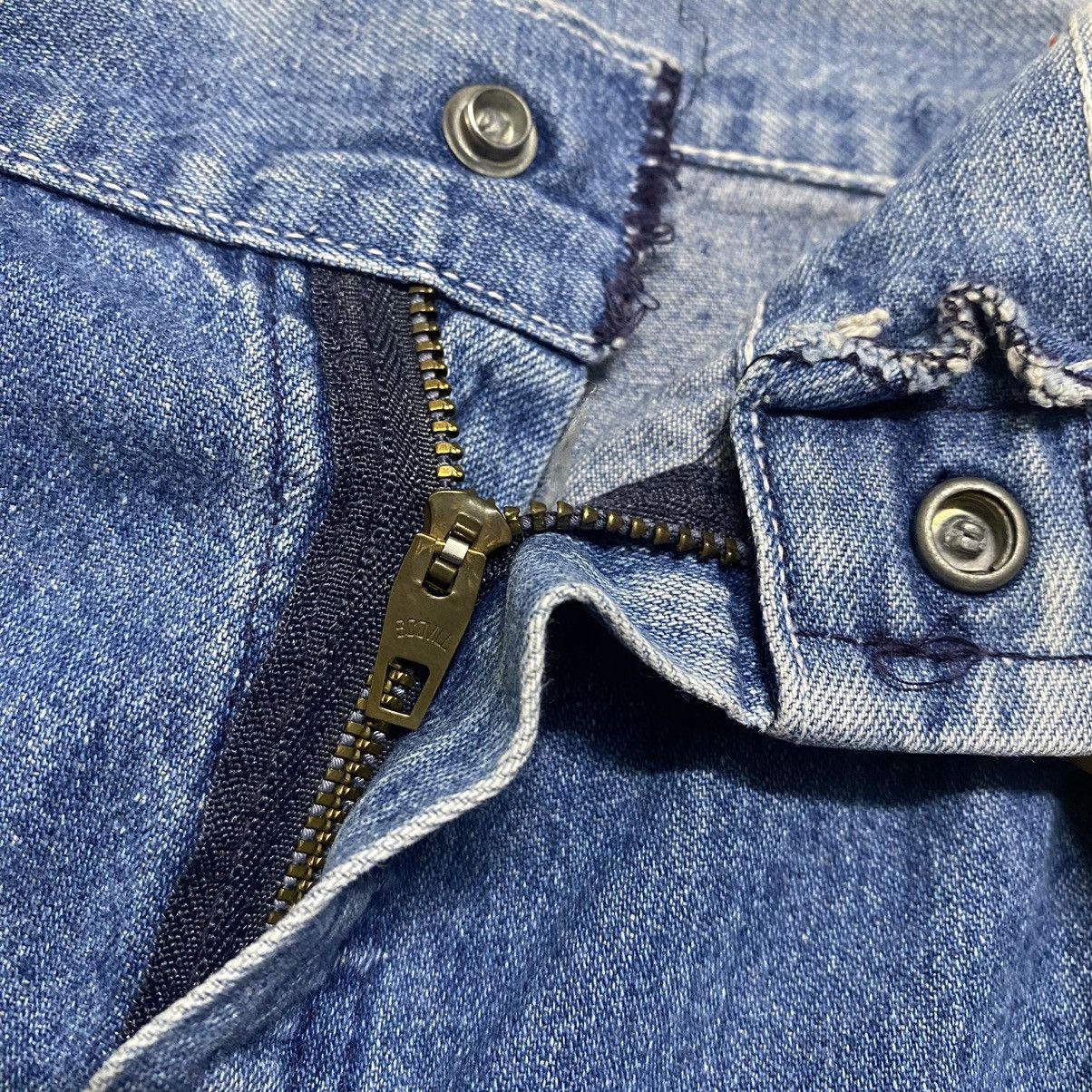 Sears Vintage 70s SEARS Denim Carpenter Work Pant Size US 34 / EU 50 - 20 Thumbnail