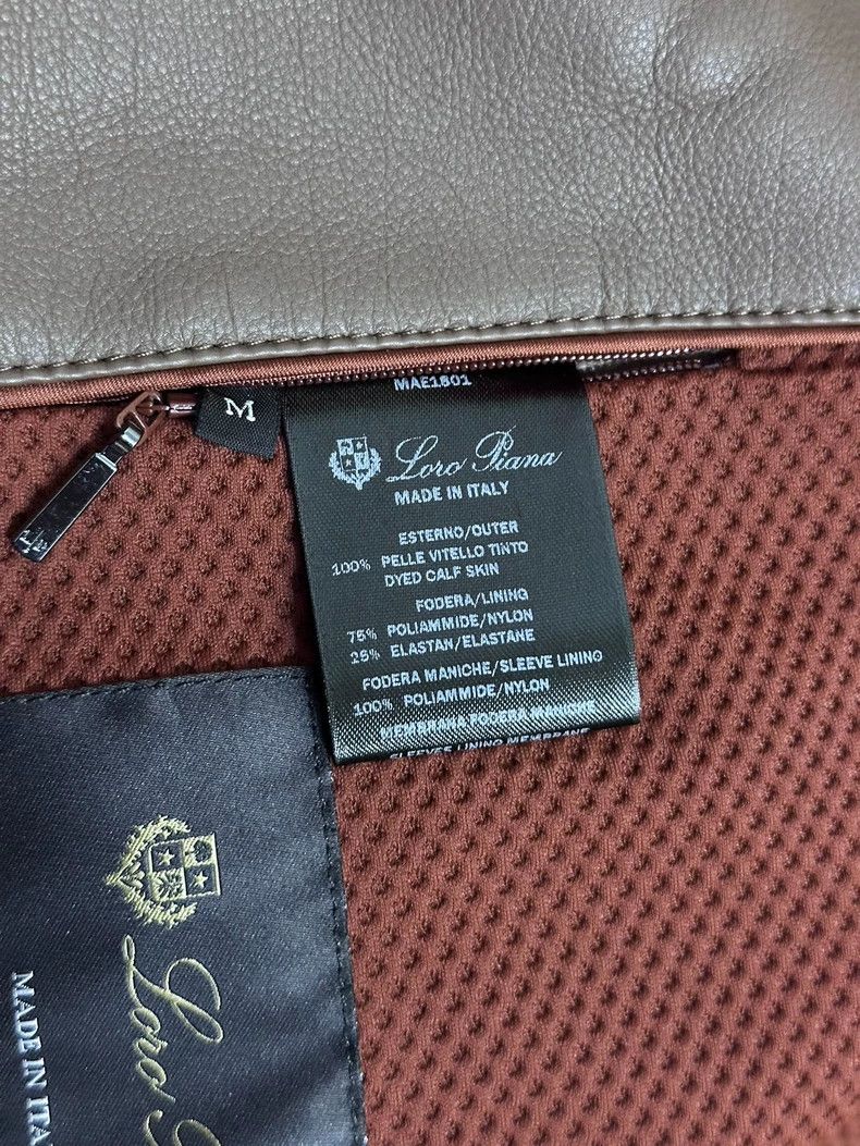 Loro Piana LORO PIANA A leather jacket Size US M / EU 48-50 / 2 - 4 Thumbnail