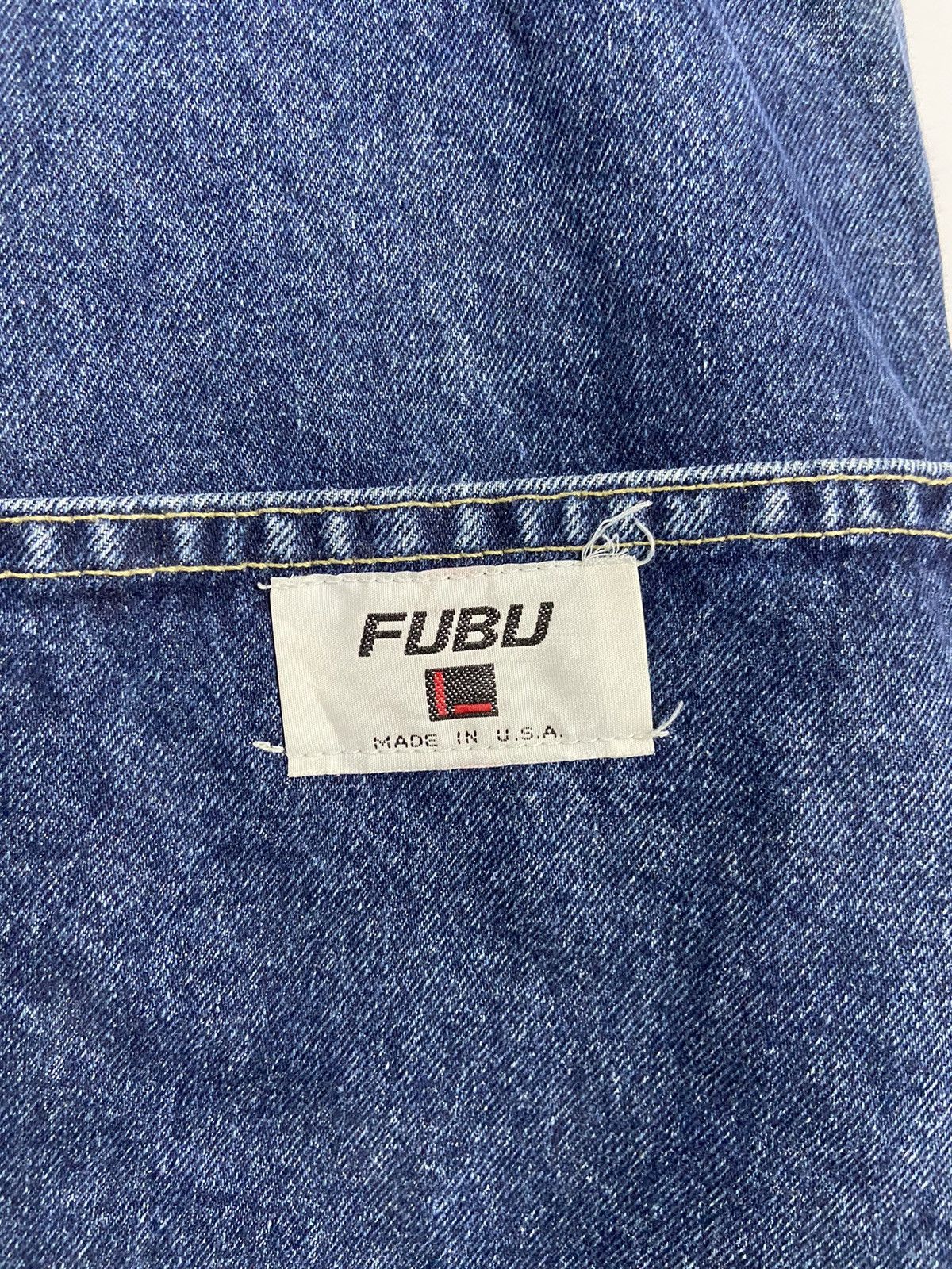 Fubu VINTAGE FUBU USA RARE DENIM OVERALLS Size US 42 / EU 58 - 9 Thumbnail