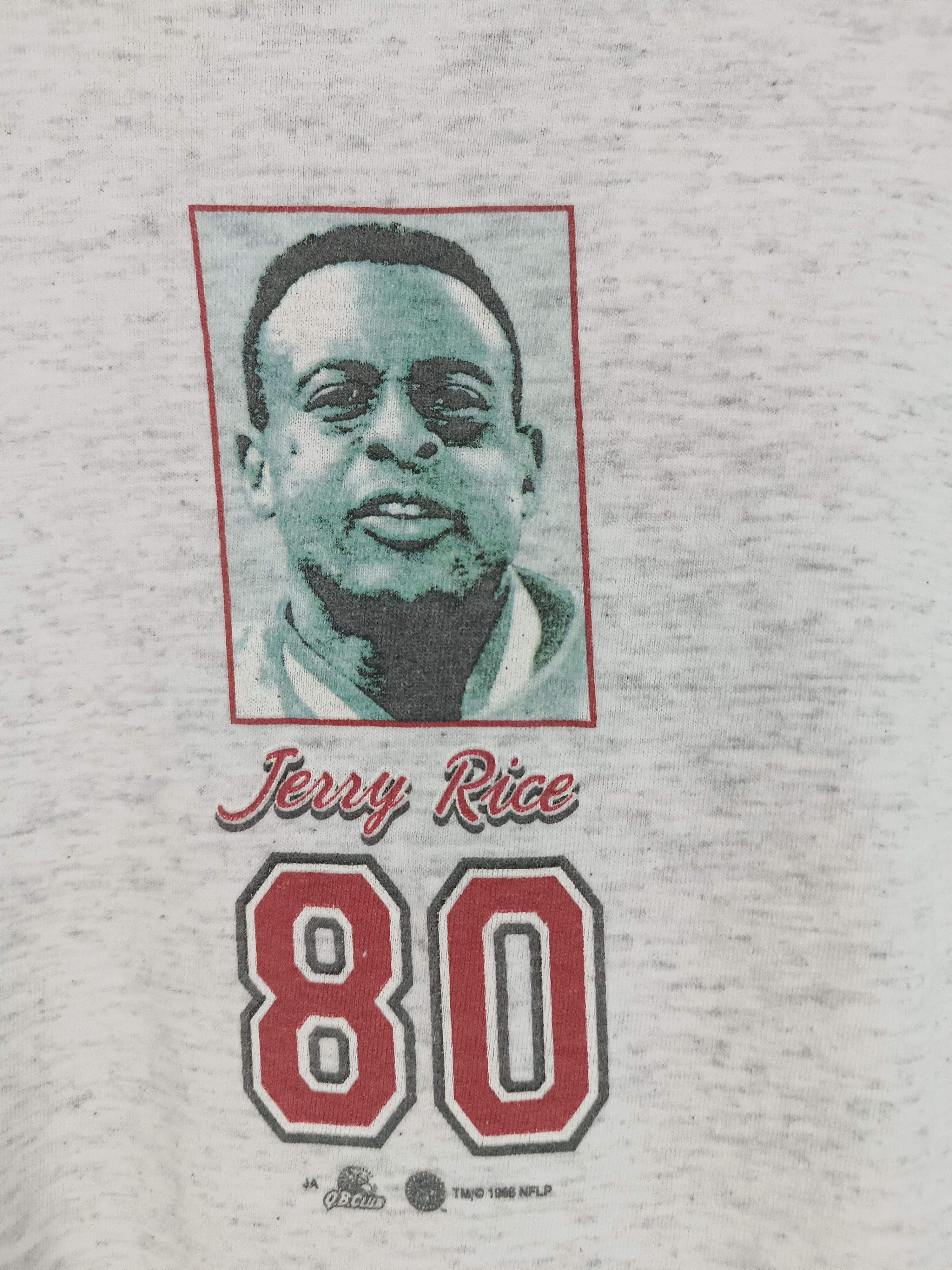NFL VINTAGE 90'S 49ERS SAN FRANSCISCO JERRY RICE TEE nfl raiders Size US XL / EU 56 / 4 - 9 Thumbnail