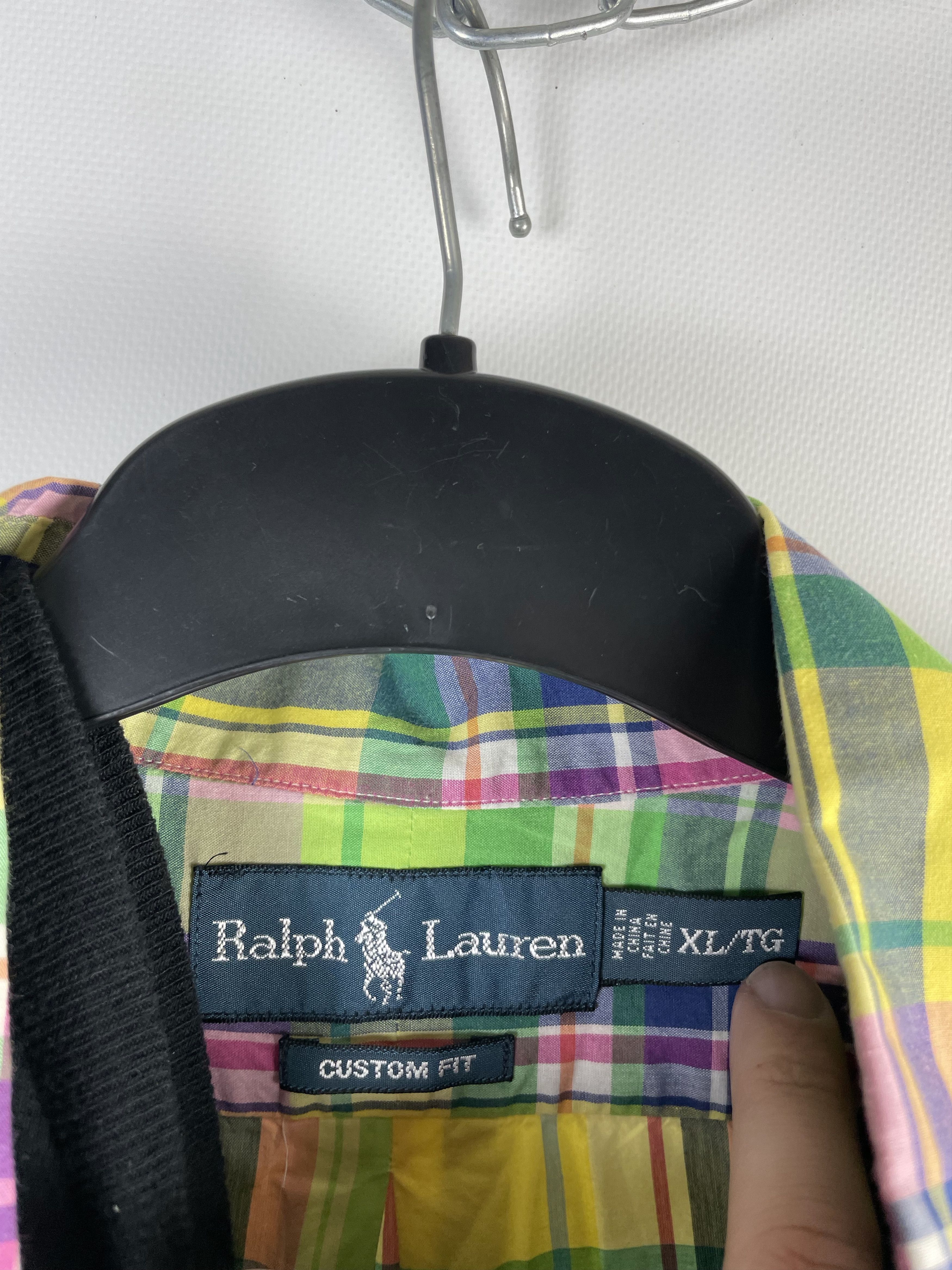Flannel Flannel Polo Ralph Lauren Vintage Mens Plaid Shirt Size US XL / EU 56 / 4 - 6 Thumbnail