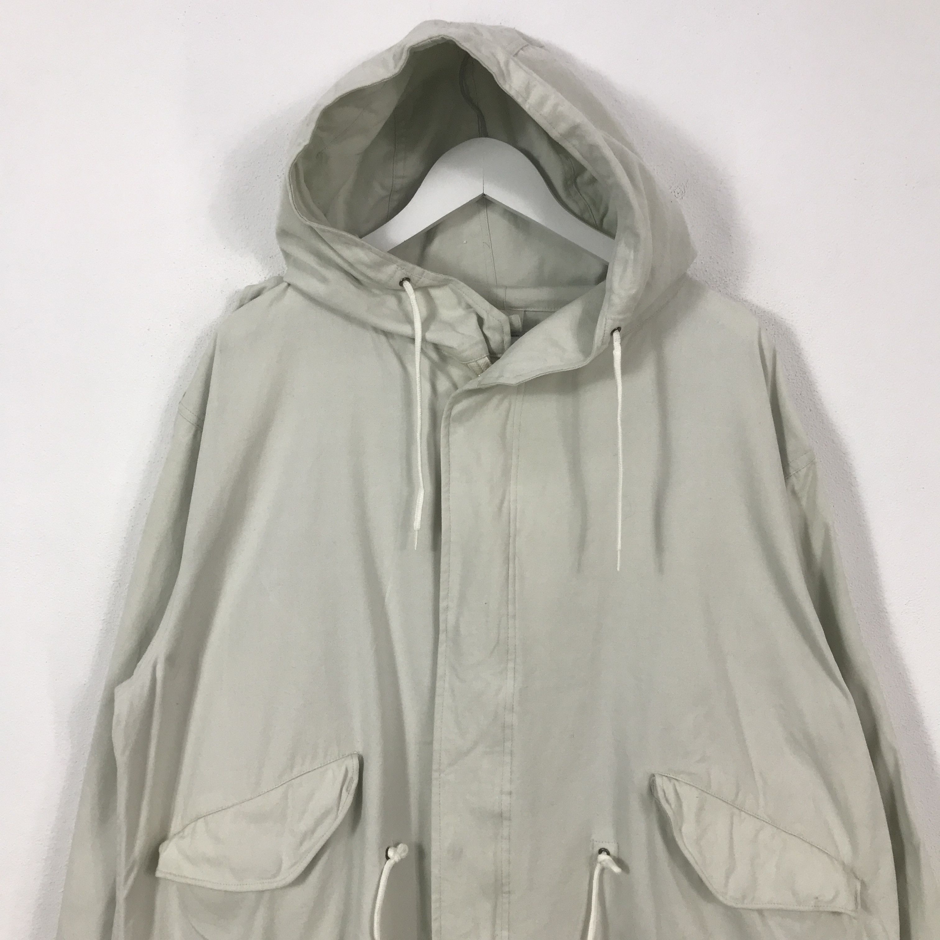 Vintage y2k Army parkas Jacket K52B20 Size US XL / EU 56 / 4 - 2 Thumbnail