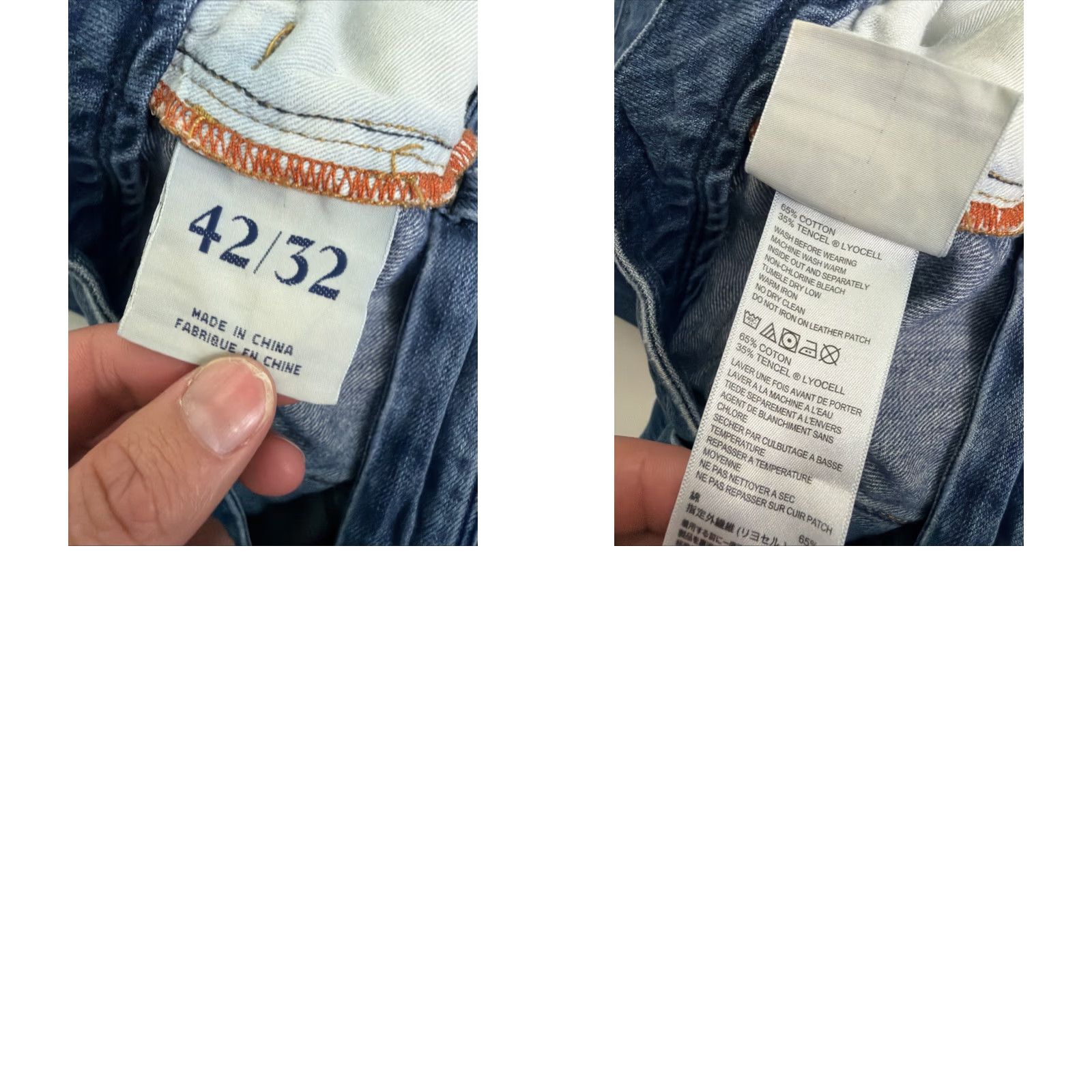 Tommy Bahama Tommy Bahama Jeans Mens 42x32 Relaxed Fit Baggy Dark Wash Blue Straight Size US 42 / EU 58 - 10 Thumbnail