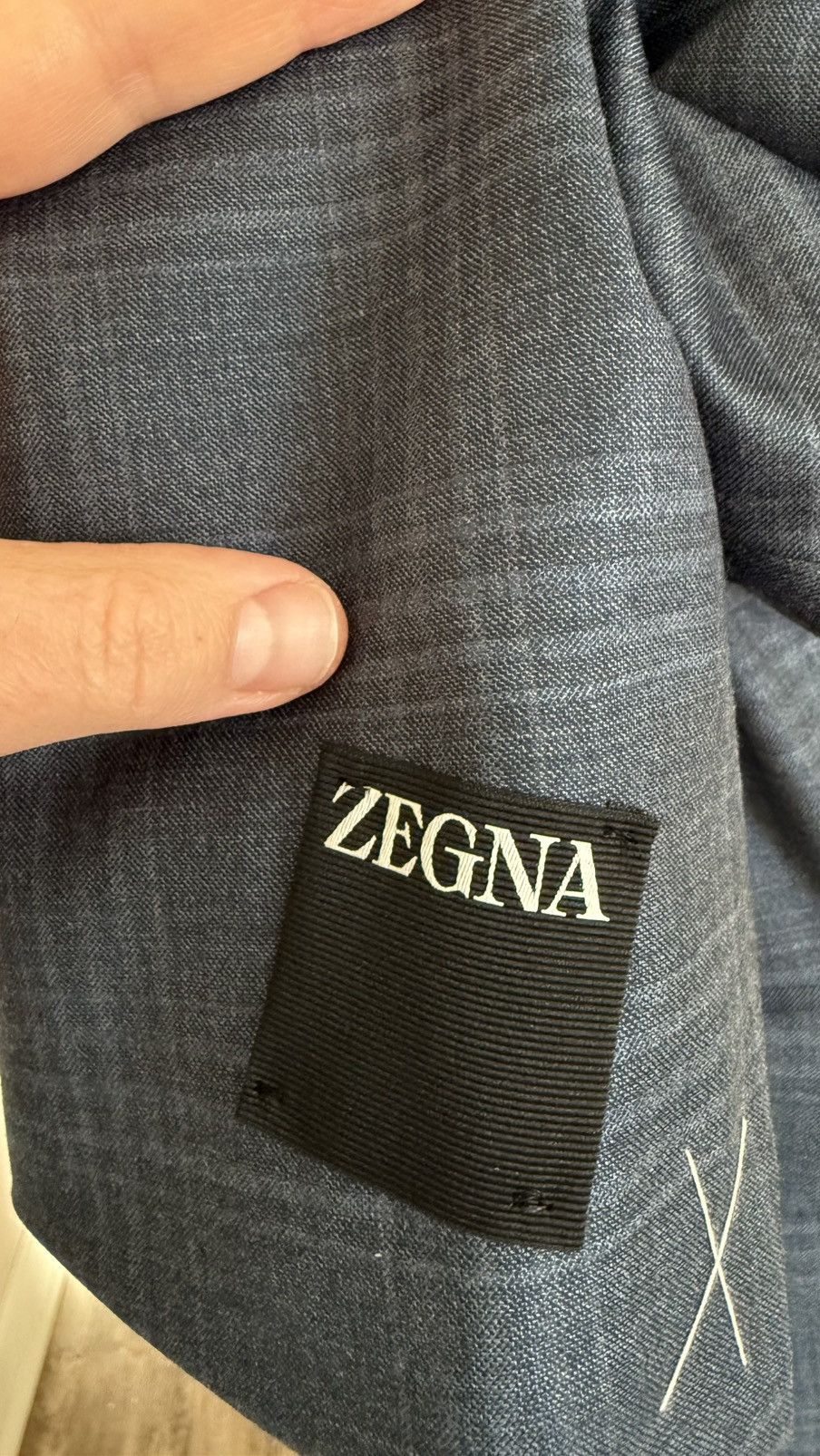 Ermenegildo Zegna Zegna Trofeo 56R Suit Size 46R - 3 Thumbnail