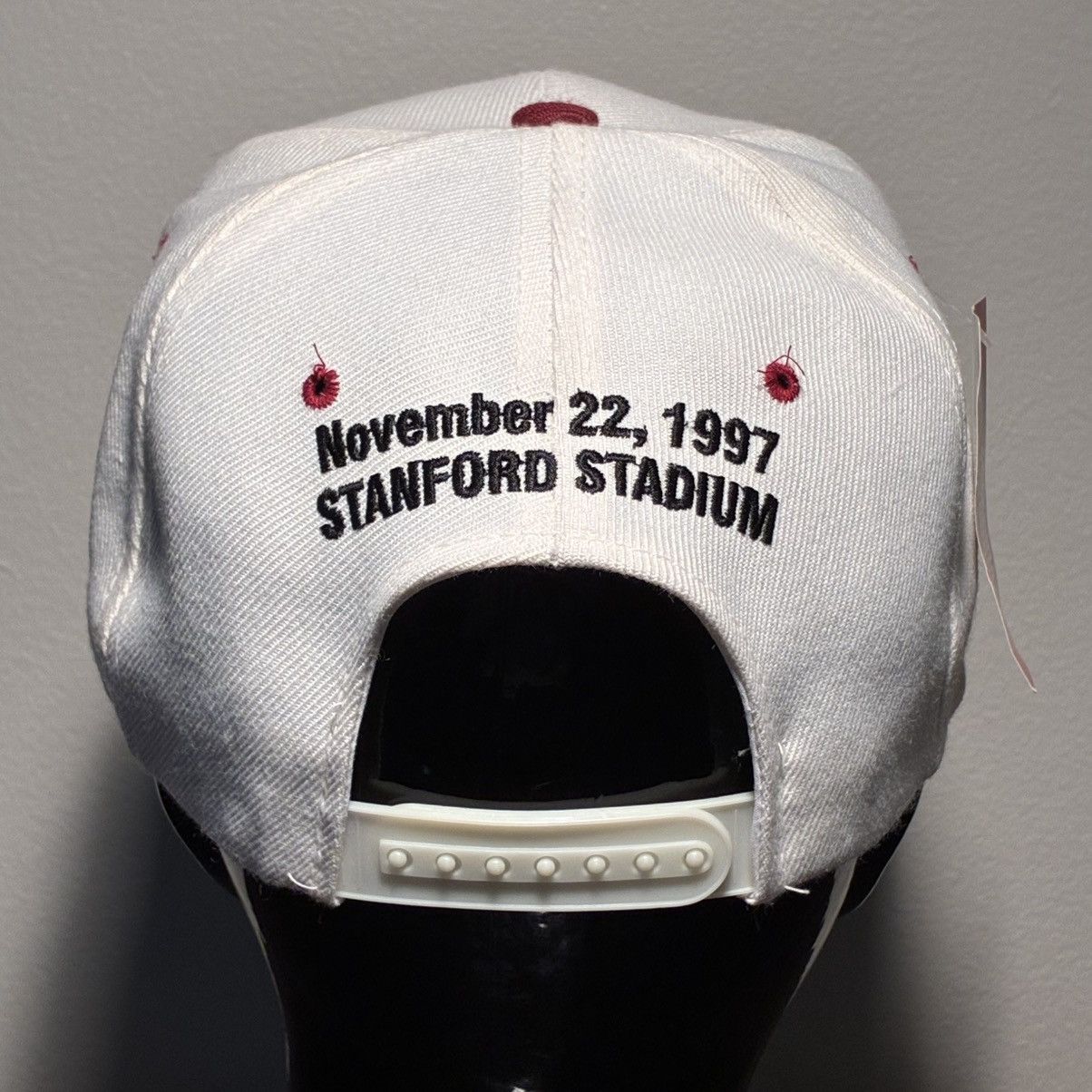 Other 90s Stanford vs. California The hundredth Big Game 1997 Hat Size ONE SIZE - 3 Thumbnail