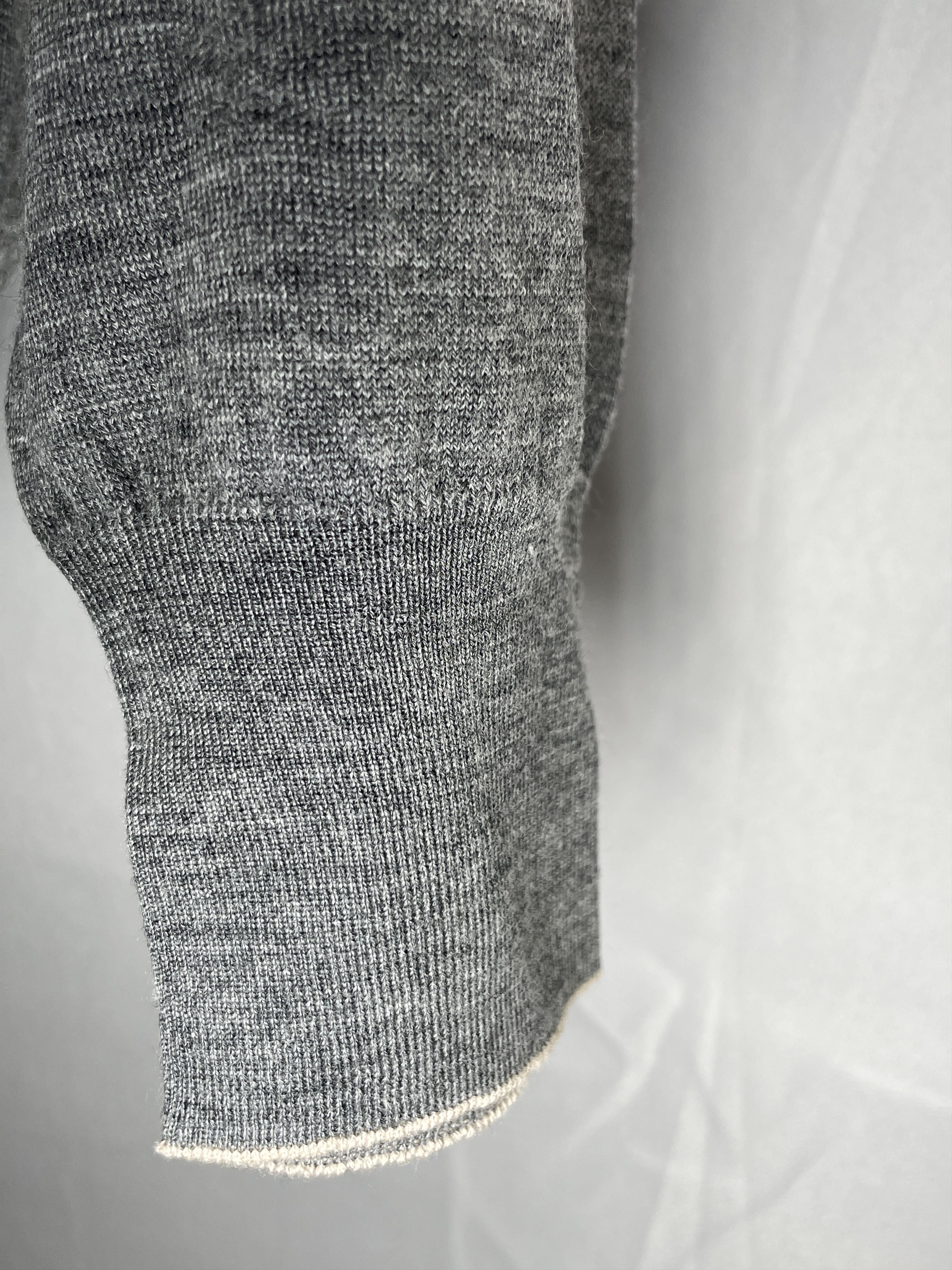 Brunello Cucinelli BRUNELLO CUCINELLI Wool Cashmere Three Button Polo Shirt Size US S / EU 44-46 / 1 - 8 Thumbnail
