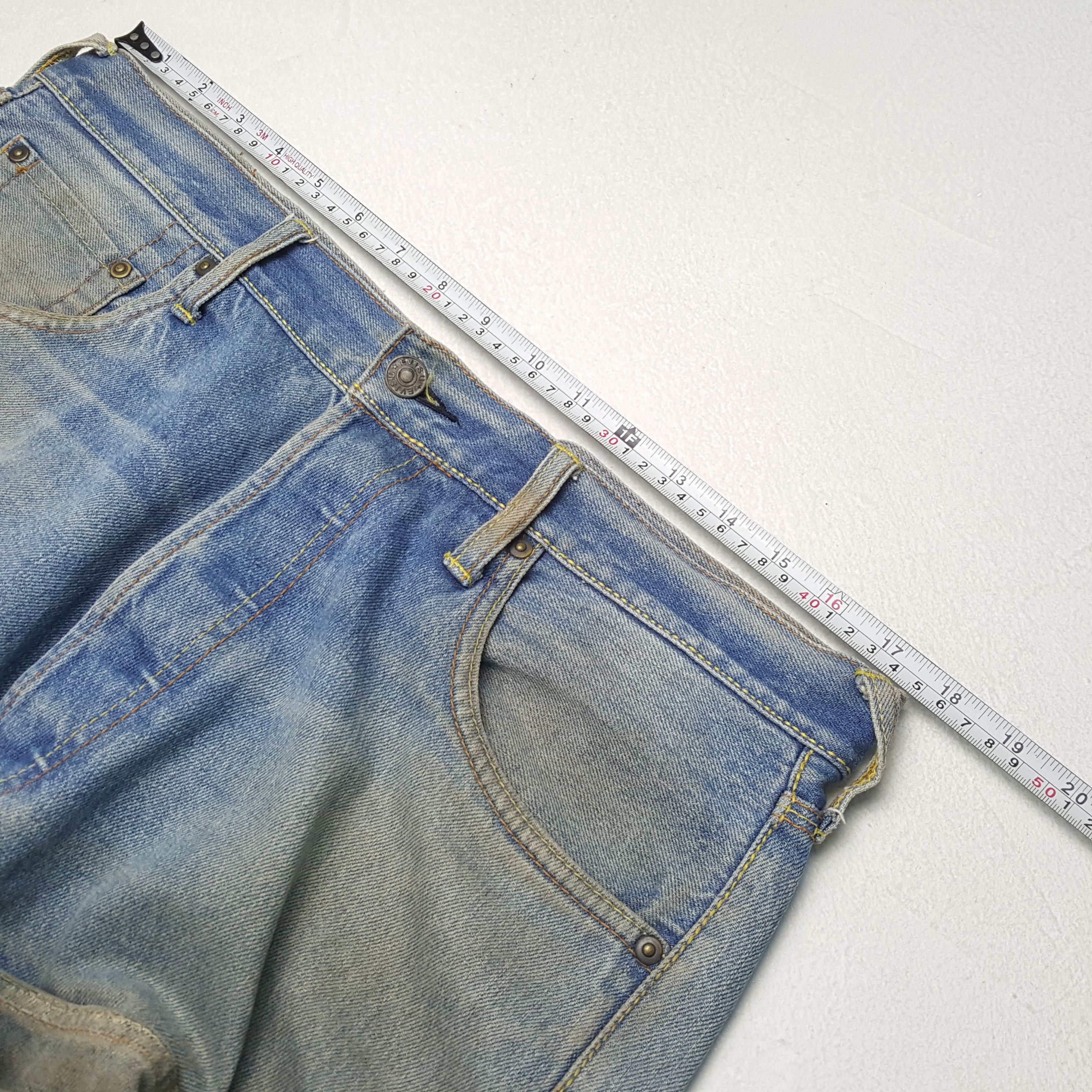 Evisu × Japanese Brand × Vintage Vintage EVISU Japanese Brand Daicock Custom Style Jeans Size US 35 - 7 Thumbnail