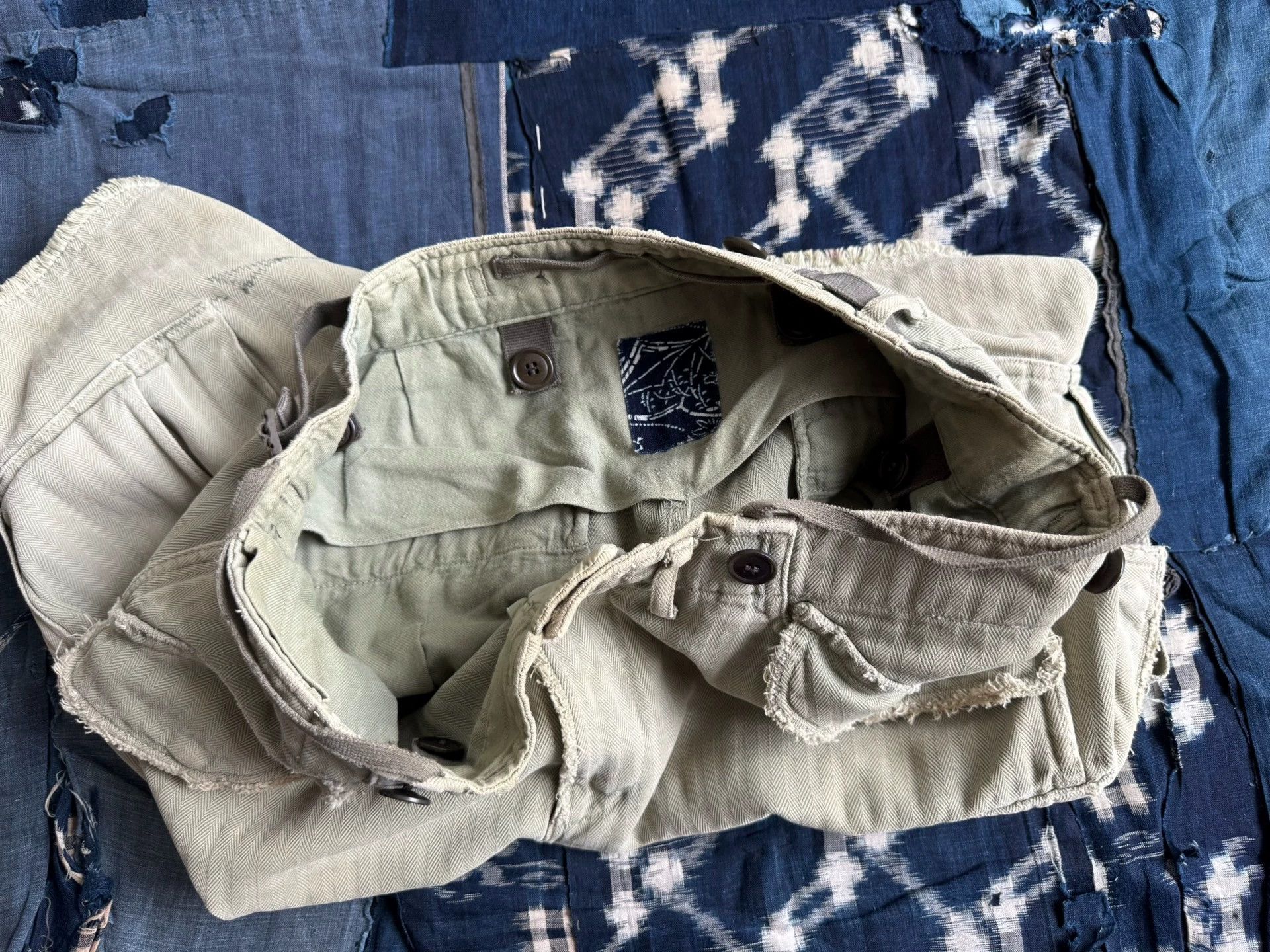 Visvim VISVIM 20SS ICT JUMBO EIGER SANCTION SHORTS LT GREEN Size US 30 / EU 46 - 8 Thumbnail