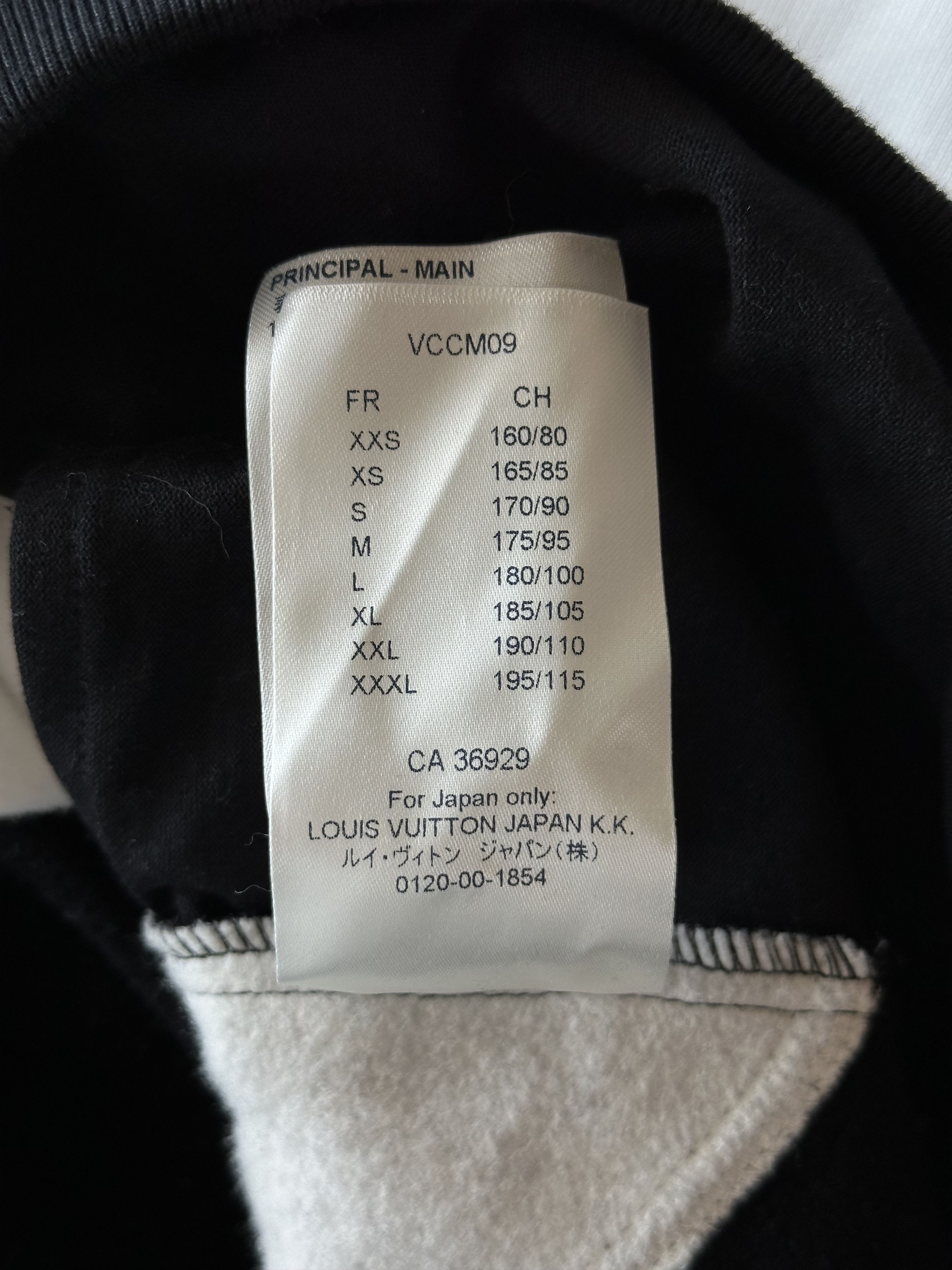 Louis Vuitton Louis Vuitton White, Grey & Black Monogram Circle Cut Hoodie Size US S / EU 44-46 / 1 - 6 Thumbnail