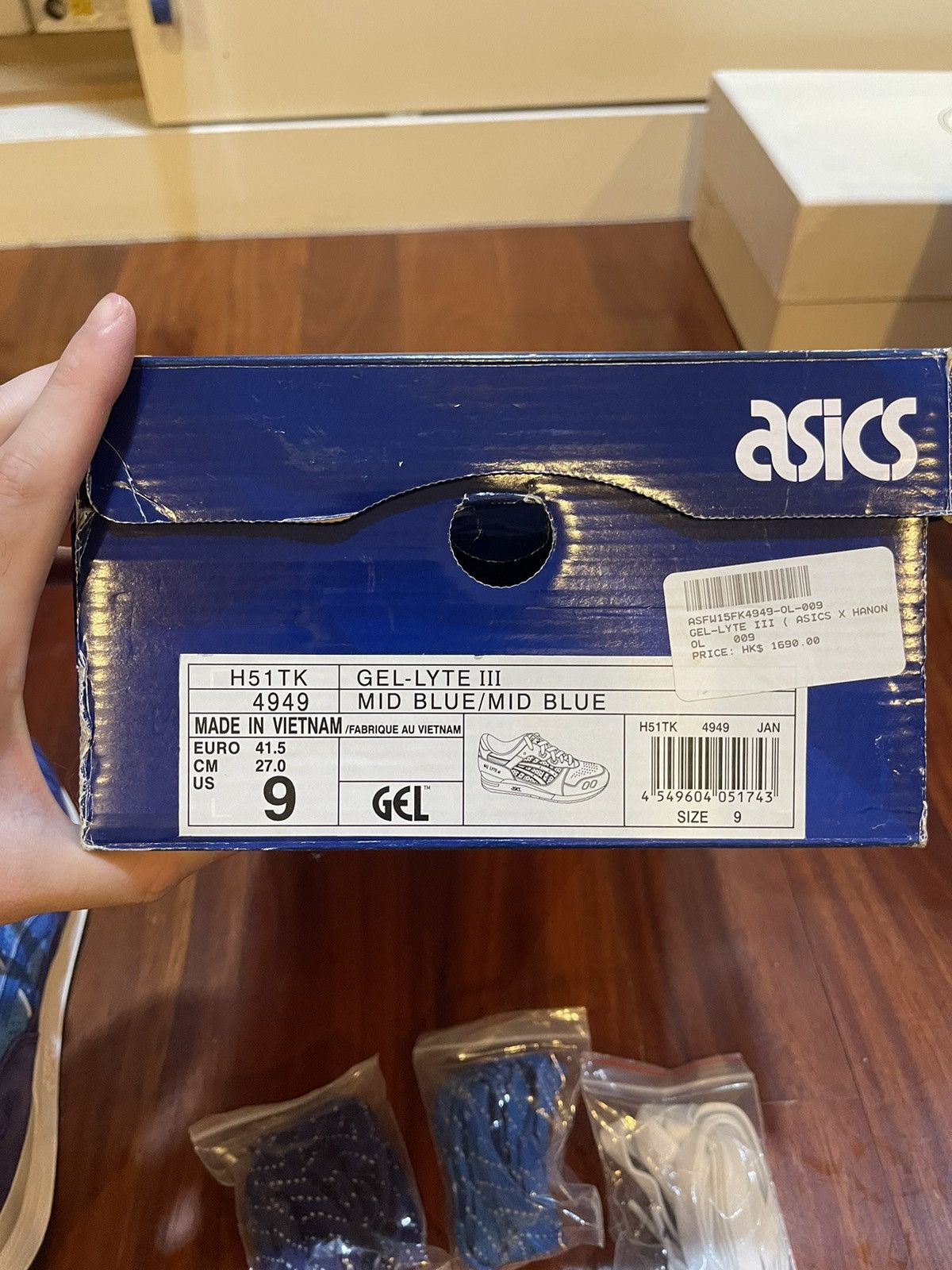 Asics New!!! Hanon x ASICS Gel Lyte 3 Size US 9 / EU 42 - 16 Thumbnail