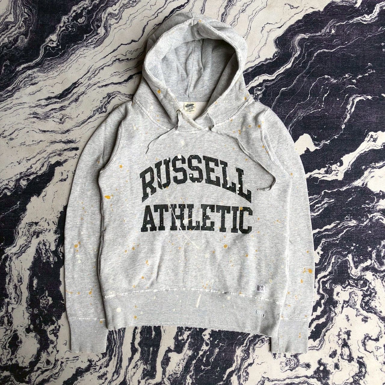 Russell Athletic Vintage Y2K Russell Athletic Paint Splatter Distressed Size US S / EU 44-46 / 1 - 1 Thumbnail
