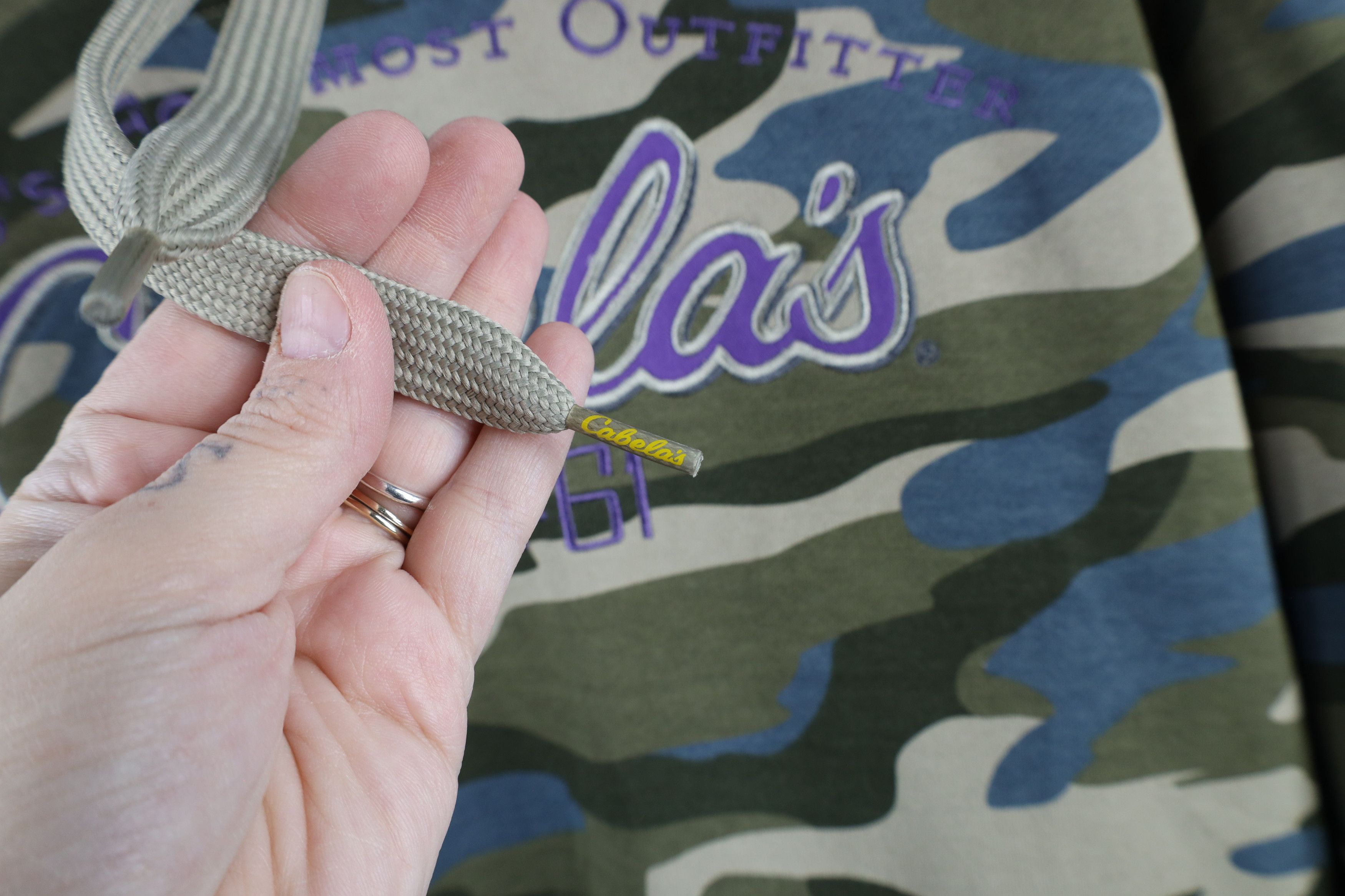 Cabelas × Vintage Vintage Y2K Cabelas Script Camouflage Hoodie Sweatshirt Size XXL / US 16-18 / IT 52-54 - 7 Thumbnail