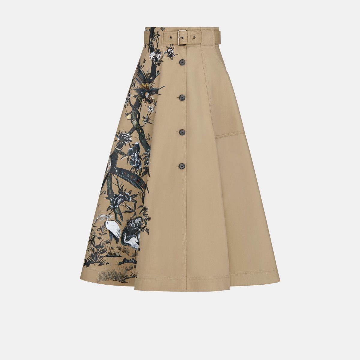 image of Dior O1Bcso1Str0224 Skirt In Beige, Women's (Size 28)