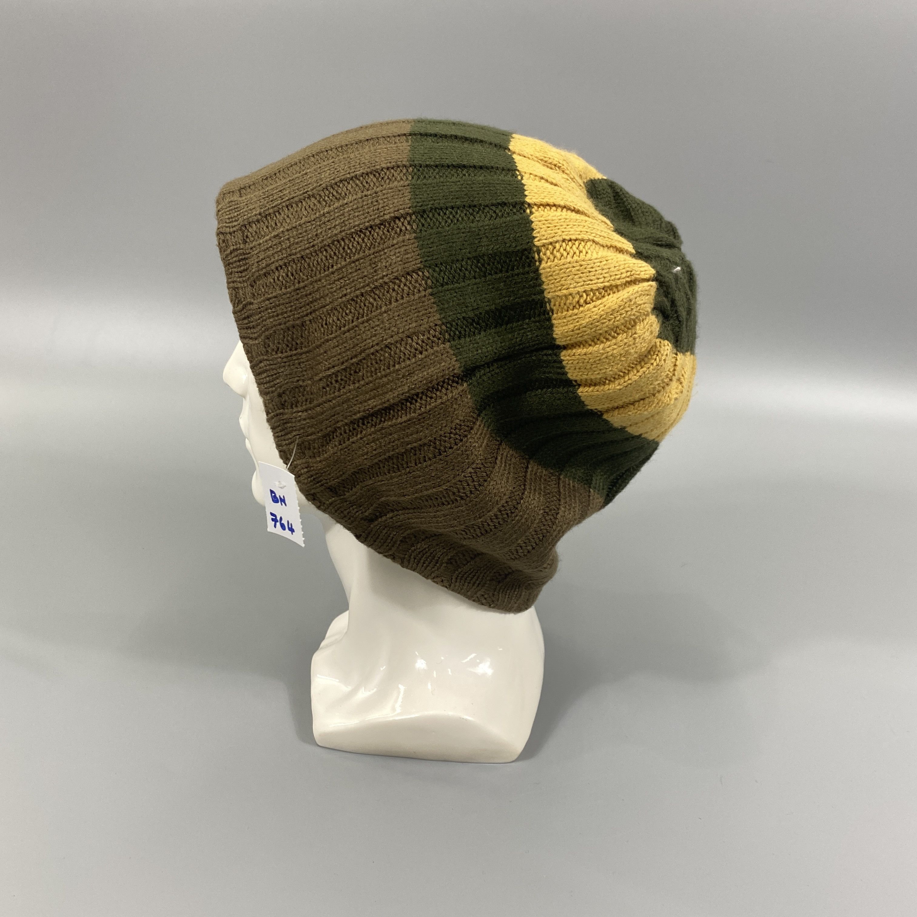 Japanese Brand New York Beanie Striped -BN764 Size ONE SIZE - 1 Thumbnail