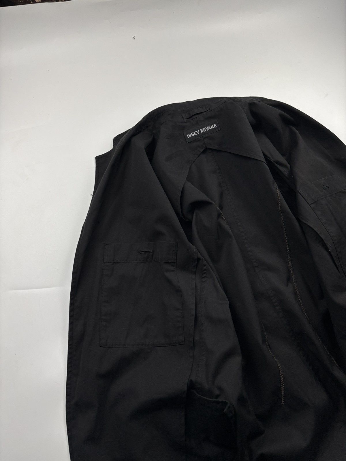 Issey Miyake Issey Miyake Contrast Stitching Coat Size US XL / EU 56 / 4 - 5 Thumbnail
