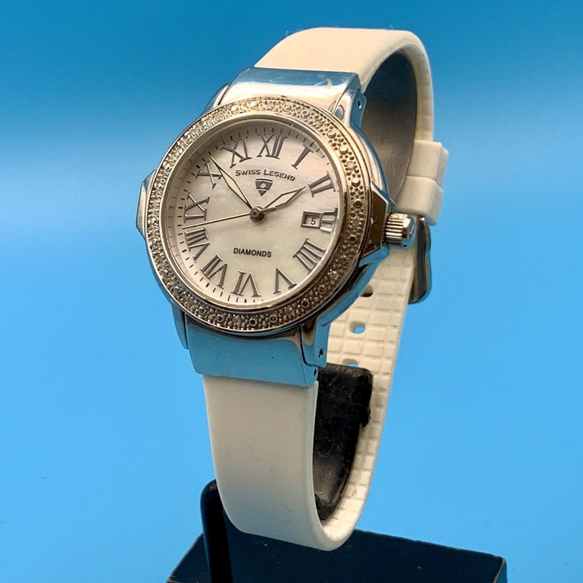Swiss Legend SWISS LEGEND SOUTH BEACH Women Diamond Watch Works New Batt Size ONE SIZE - 4 Thumbnail