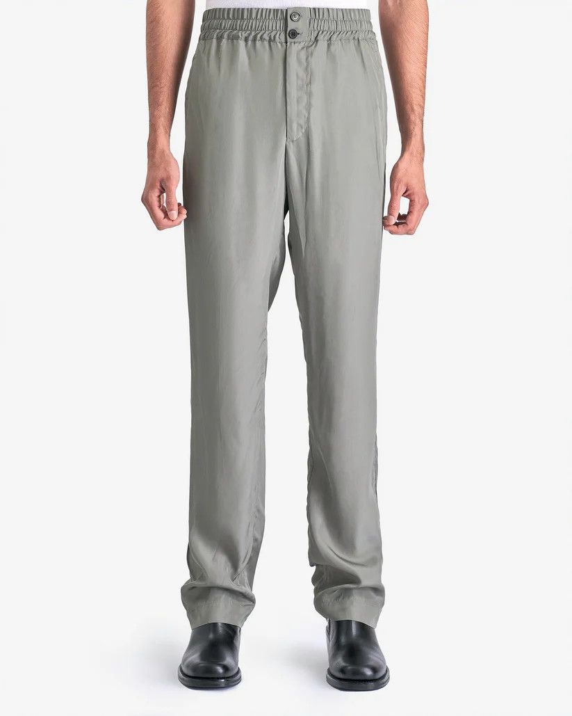 Dries Van Noten o1s1v1r1oon0925 Pelville Pants in Grey Size US 30 / EU 46 - 1 Thumbnail