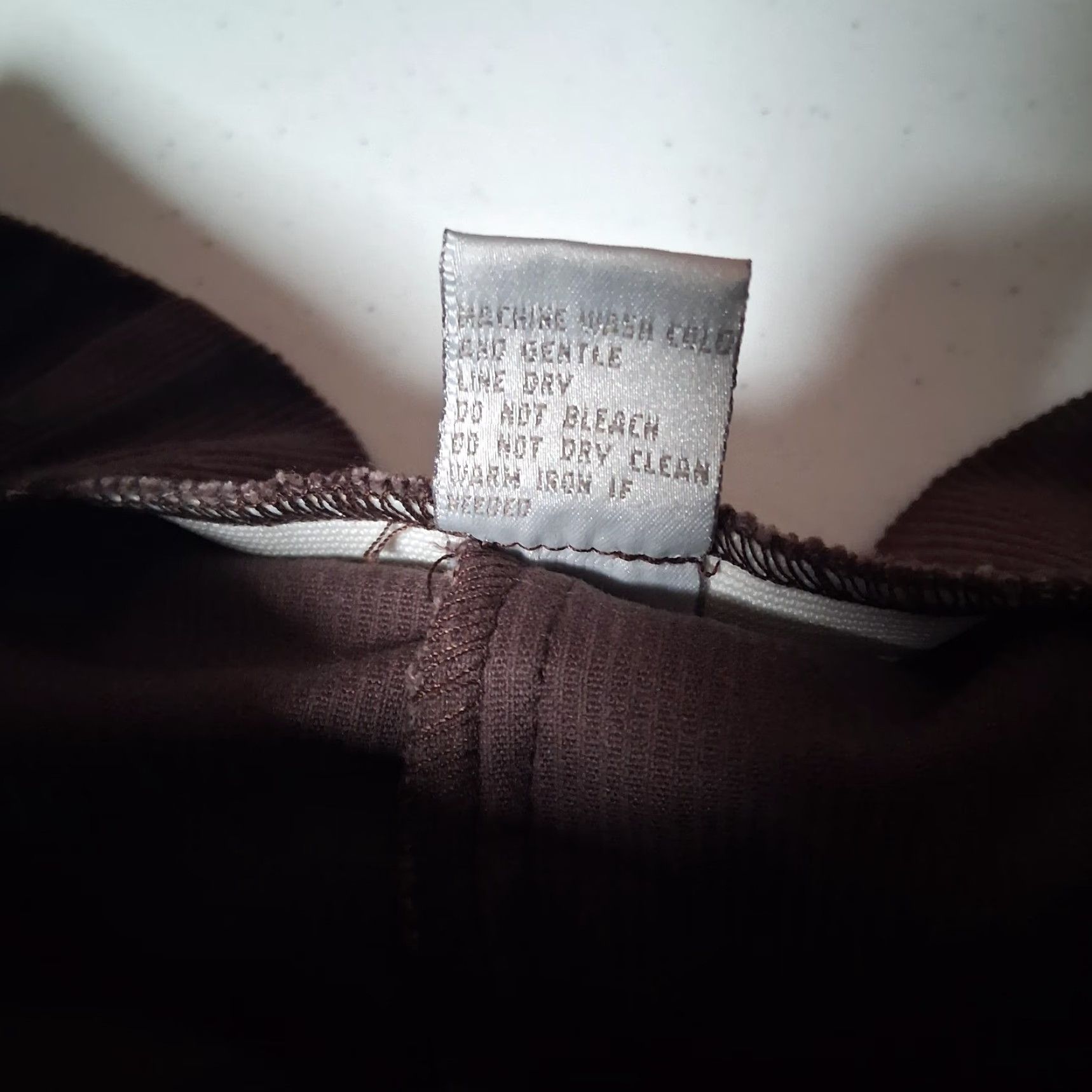Vintage VINTAGE Dressbarn Corduroy Hollywood Pants Women 10 Brown Stretch Elastic Read Size 32" / US 10 / IT 46 - 4 Thumbnail