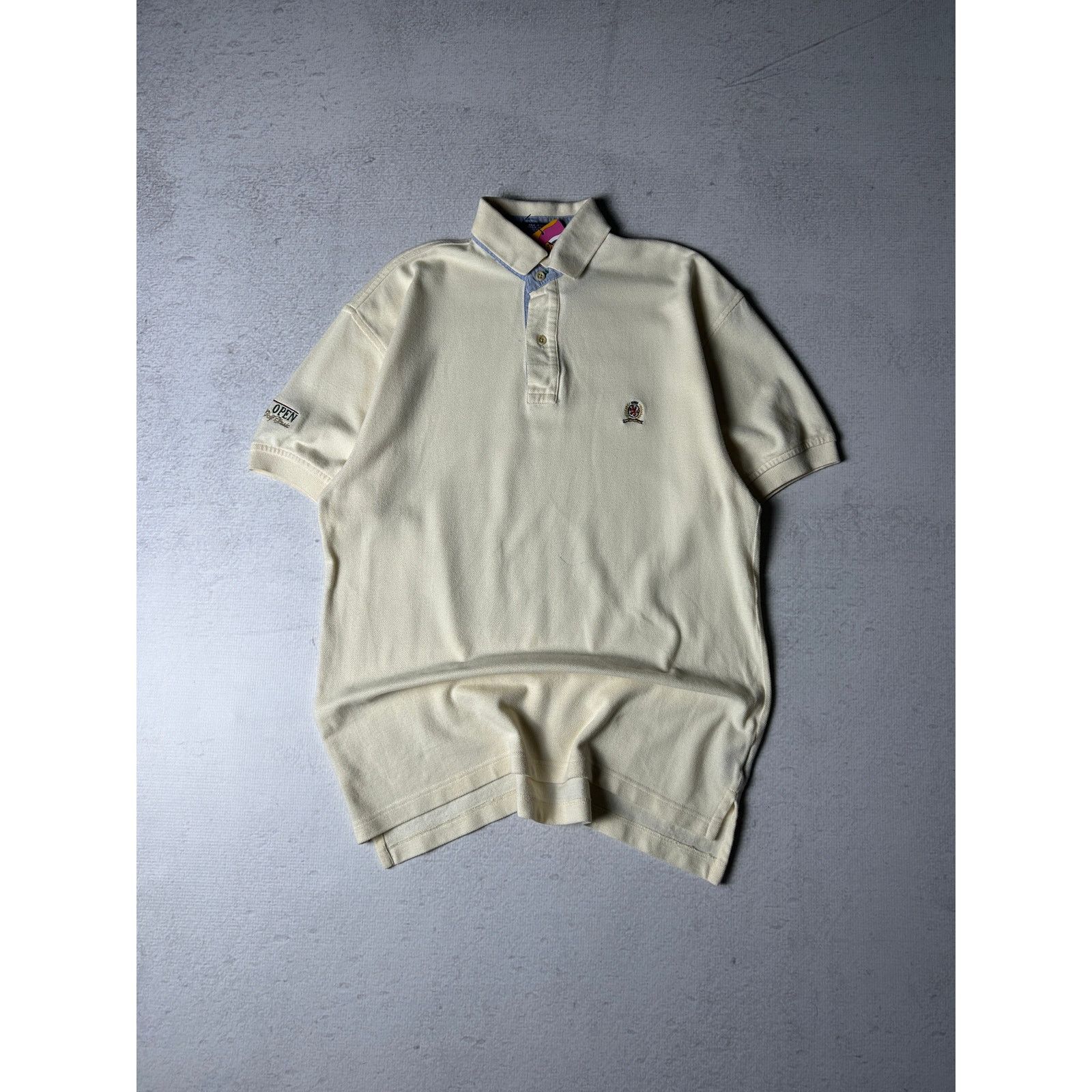 Tommy Hilfiger Vintage Tommy Hilfiger White Polo Shirt - Men's Small Size US S / EU 44-46 / 1 - 1 Thumbnail