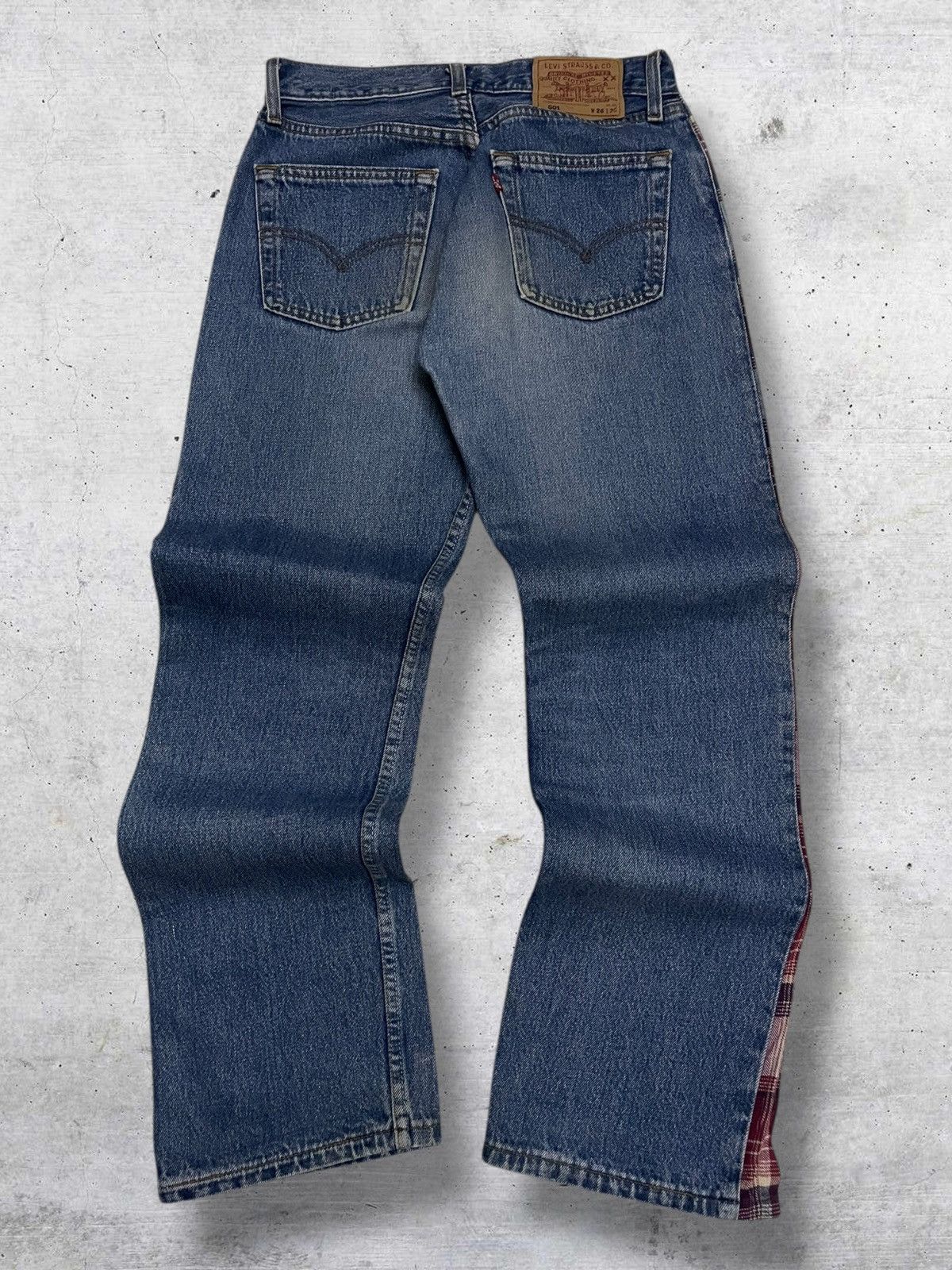 Levi's Vintage Clothing VINTAGE 501 LEVIS USA DESIGNER 90S SAMPLE TAPPED RARE DENIM Size US 28 / EU 44 - 8 Thumbnail