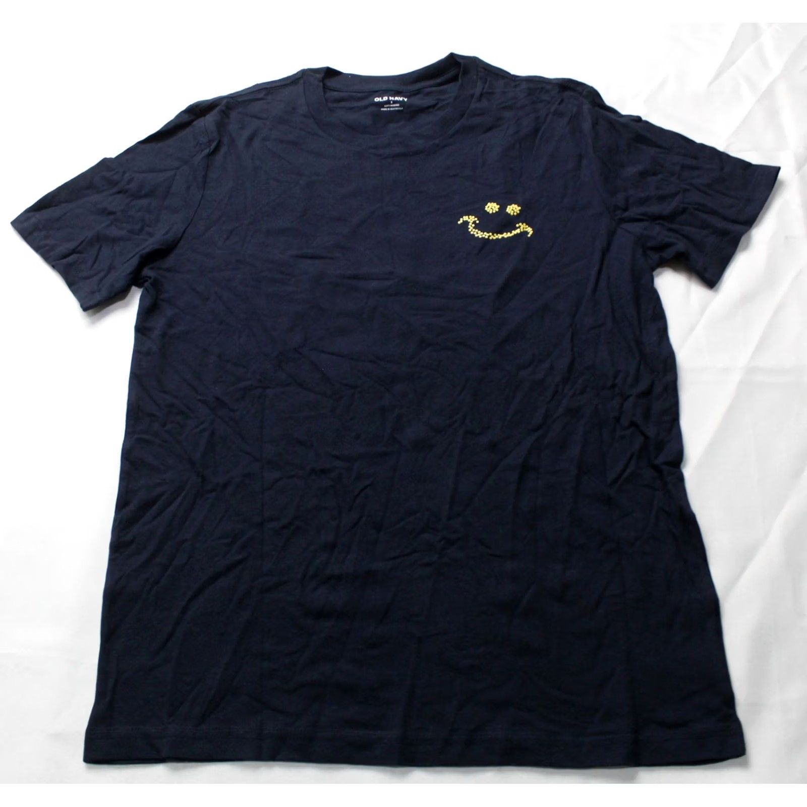 Old Navy Old Navy Men's Short Sleeve Graphic Relaxed Fit T-Shirt AP2 In The Navy Small Size US S / EU 44-46 / 1 - 2 Thumbnail