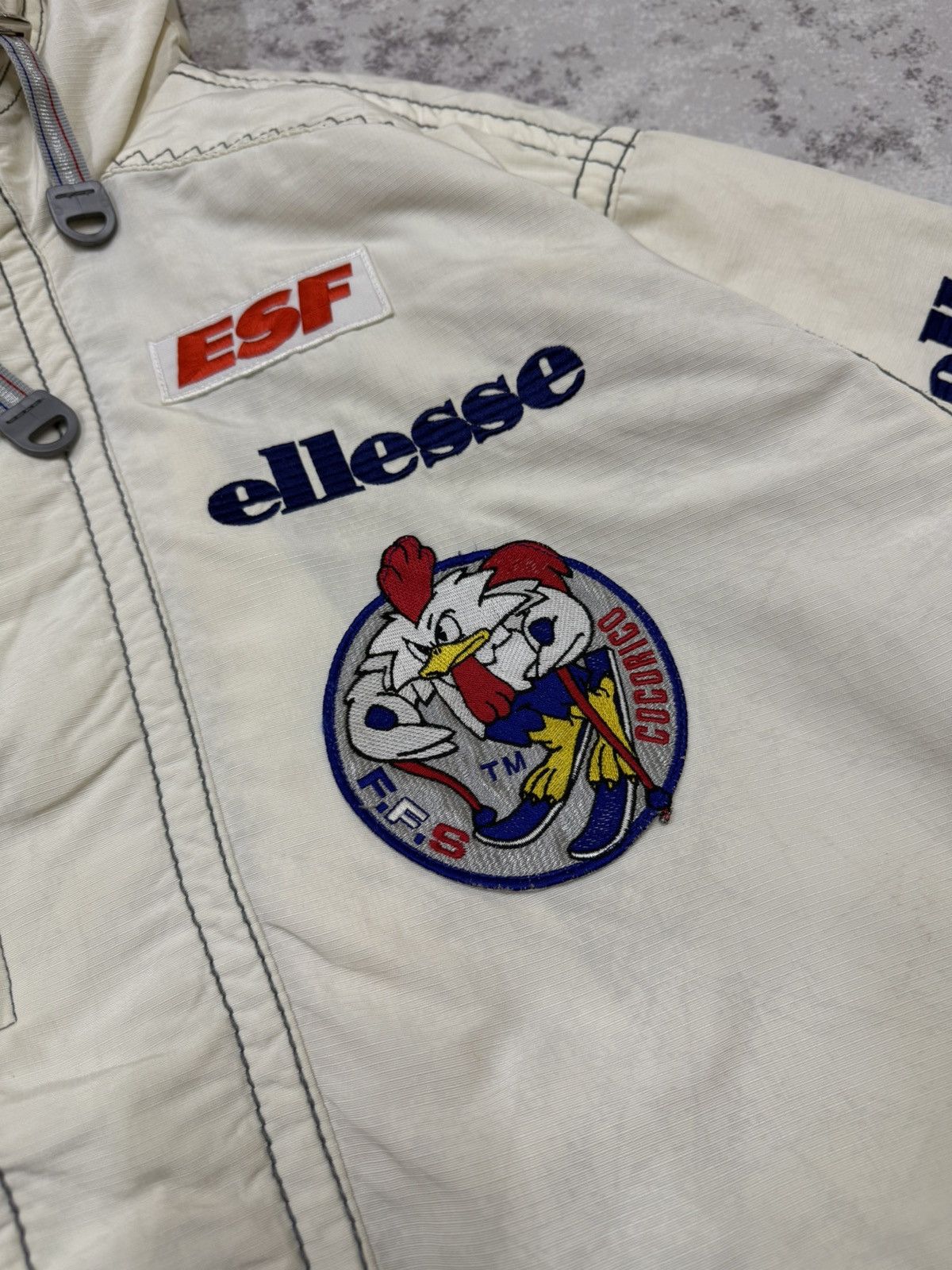 Ellesse × Goldwin VINTAGE 90s ELLESSE MADE BY GOLDWIN SKI JACKET Size US L / EU 52-54 / 3 - 7 Thumbnail